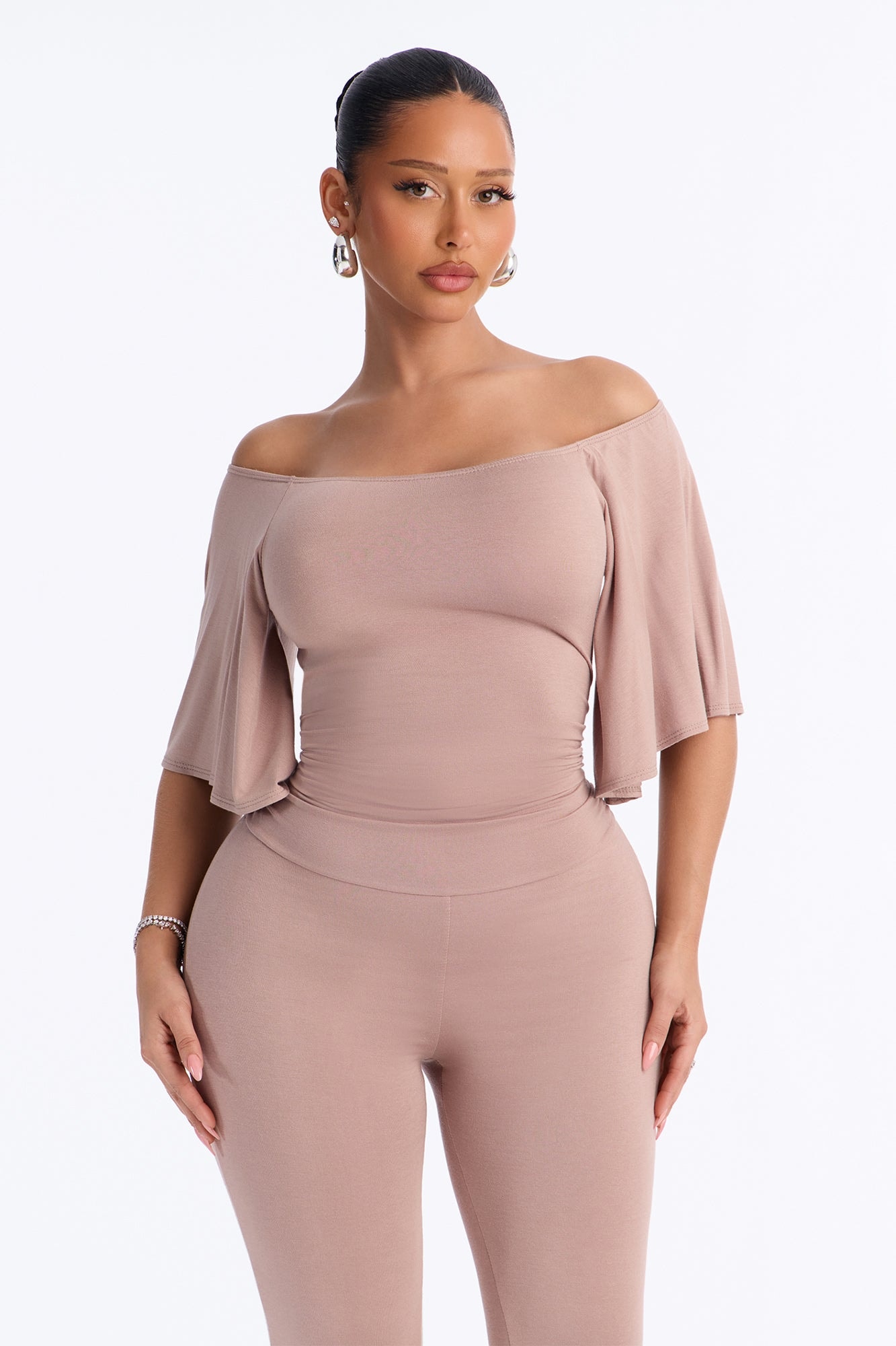 Effortless By Definition Jumpsuit - Mocha alternate