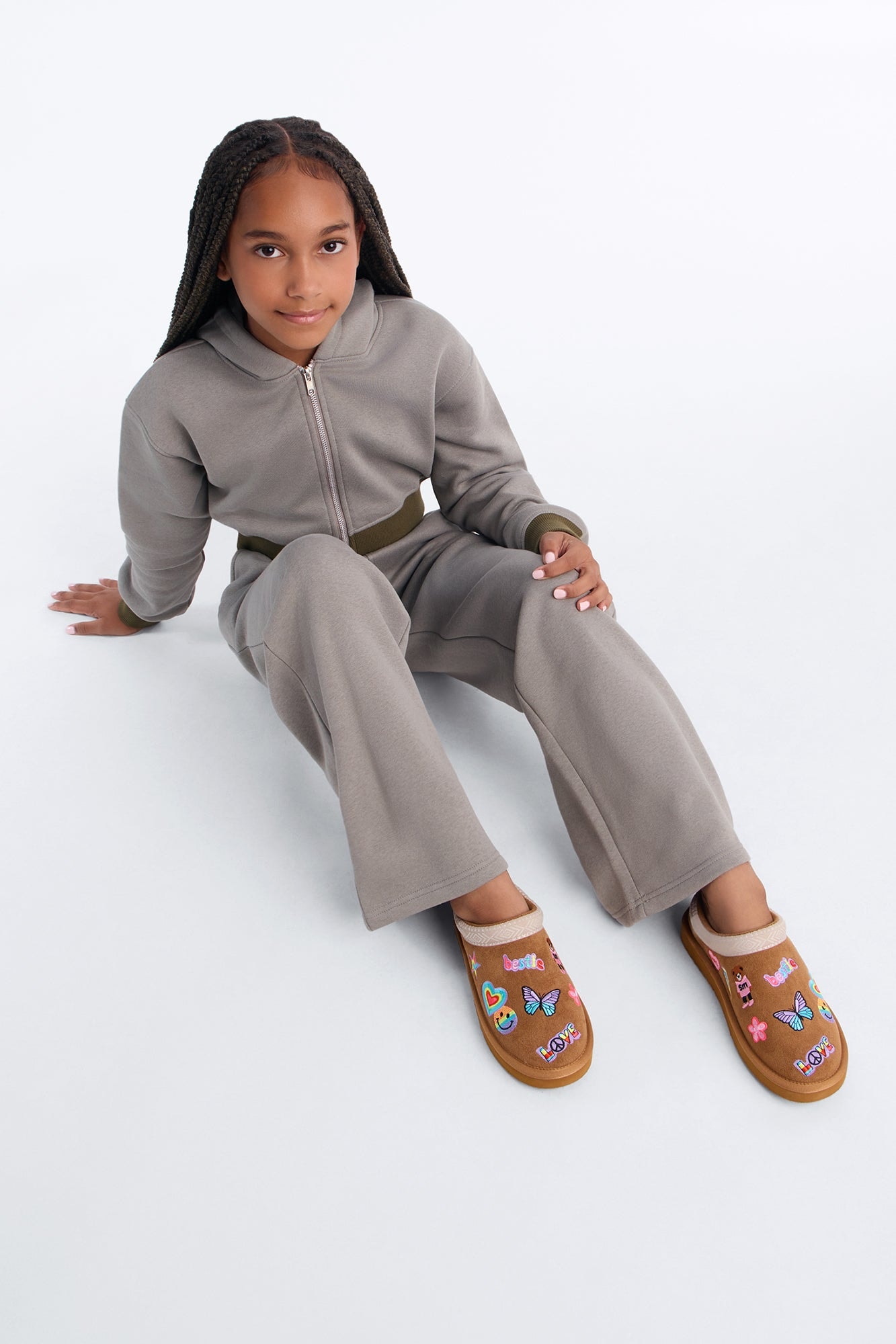 Mini Steve Madden Slushy Cozy Slipper Boot - Camel image 1