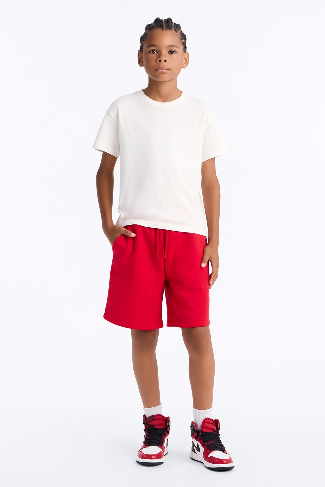 Mini Tyson Sweatshort - Red image 1