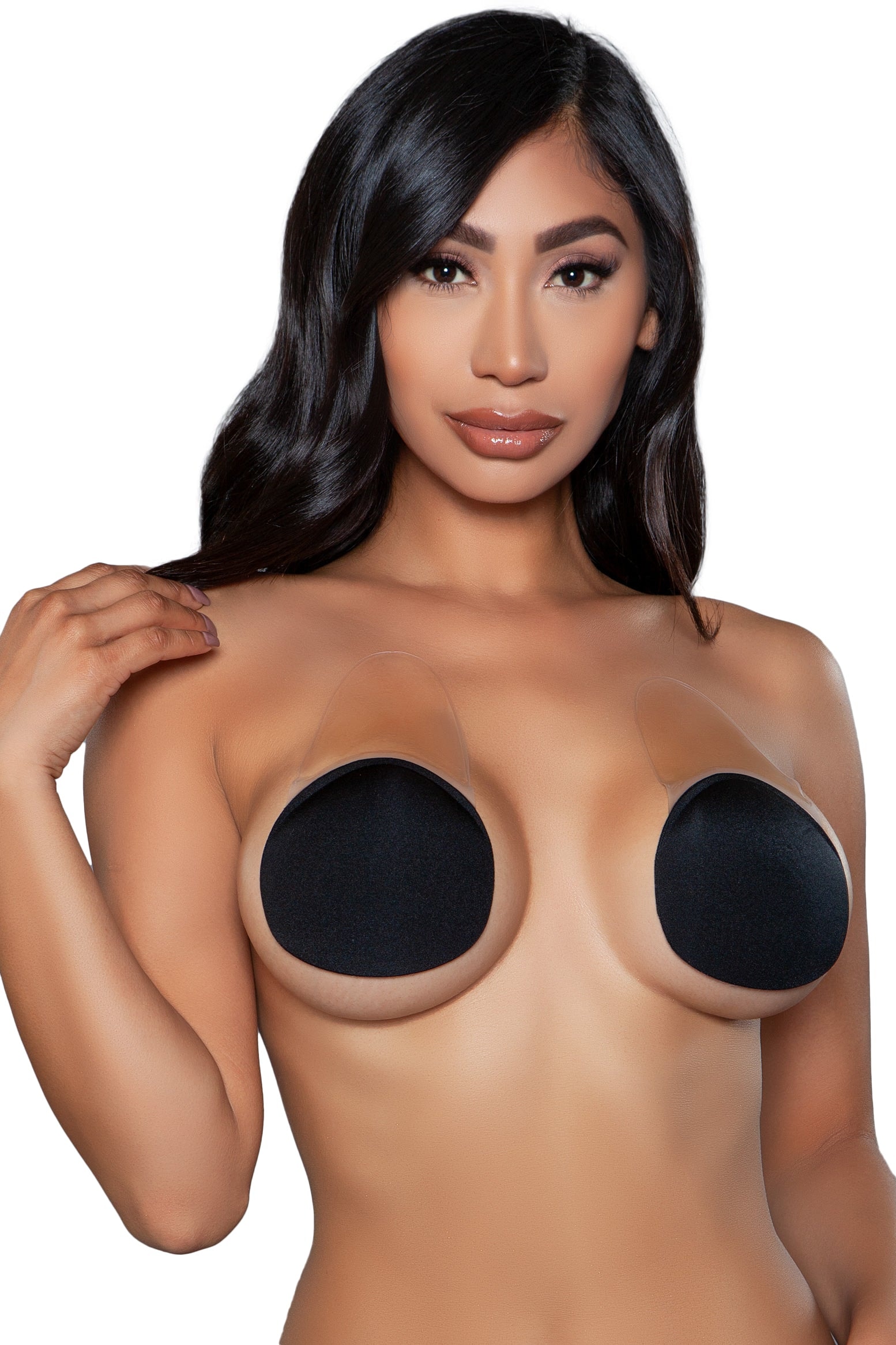 Looking Good Lifting Nipple Covers - Black image 1