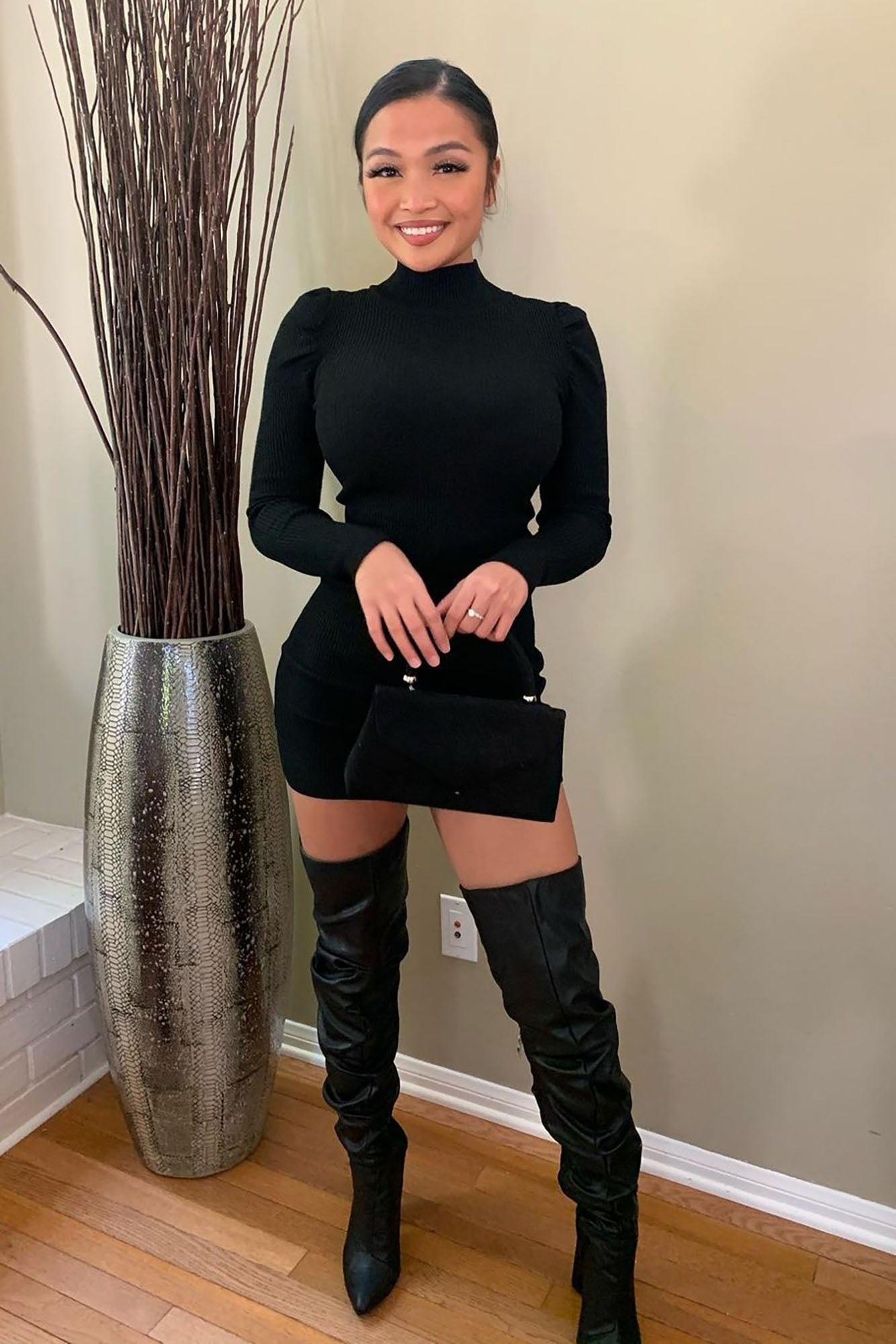 Not Playing Around Heeled Boots - Black image 1