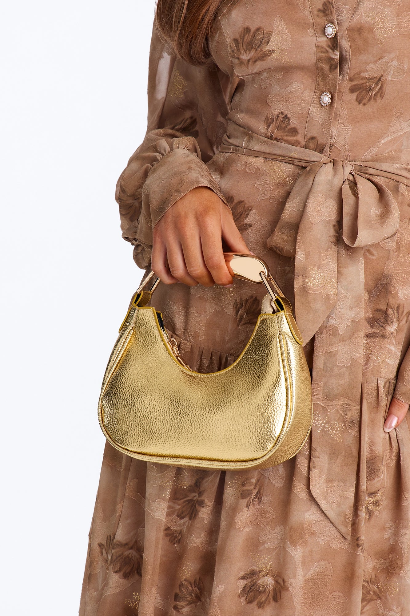 Lillian Lux Crossbody Bag - Gold alternate