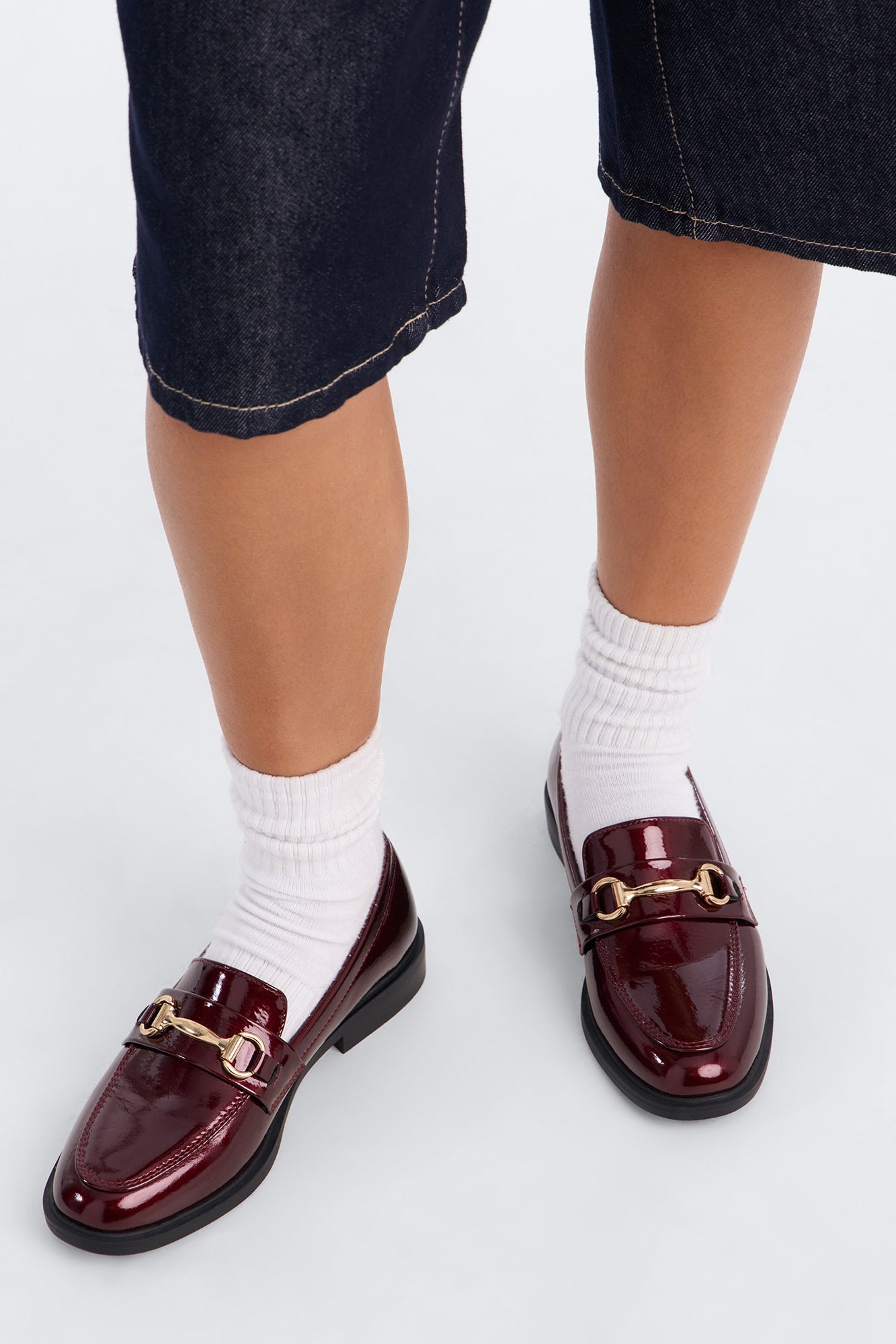 Ever Since Then Loafers - Burgundy image 1