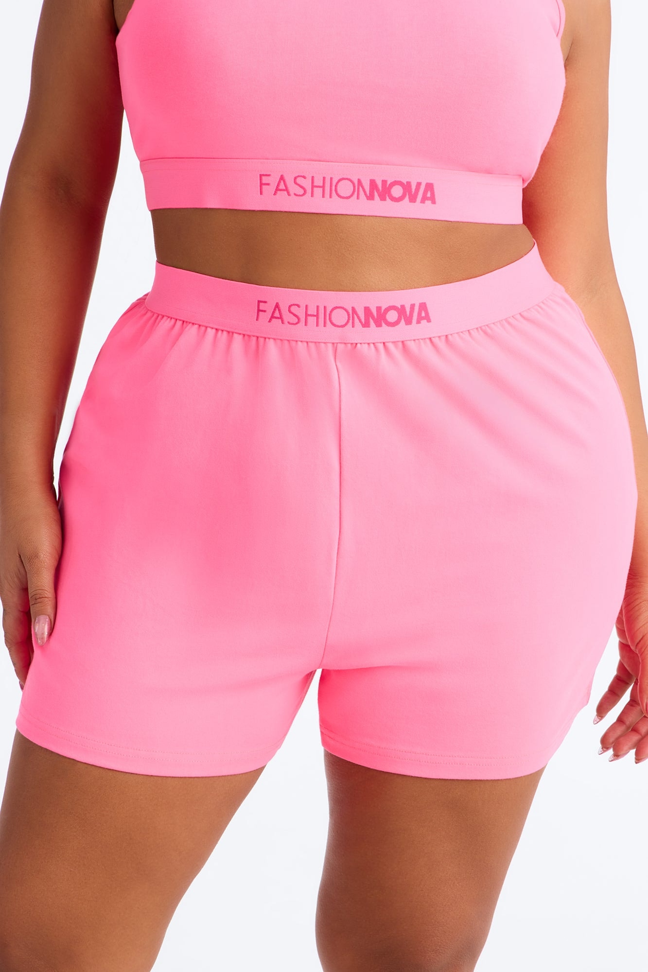 FN Mood Loose Cotton Boxer - Hot Pink alternate