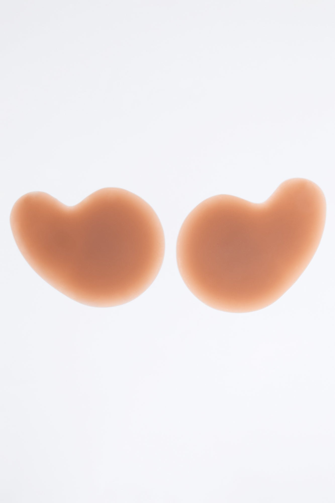 Smooth Lifting Nipple Cover Silicone Bra Pasties - LightBrown image 1