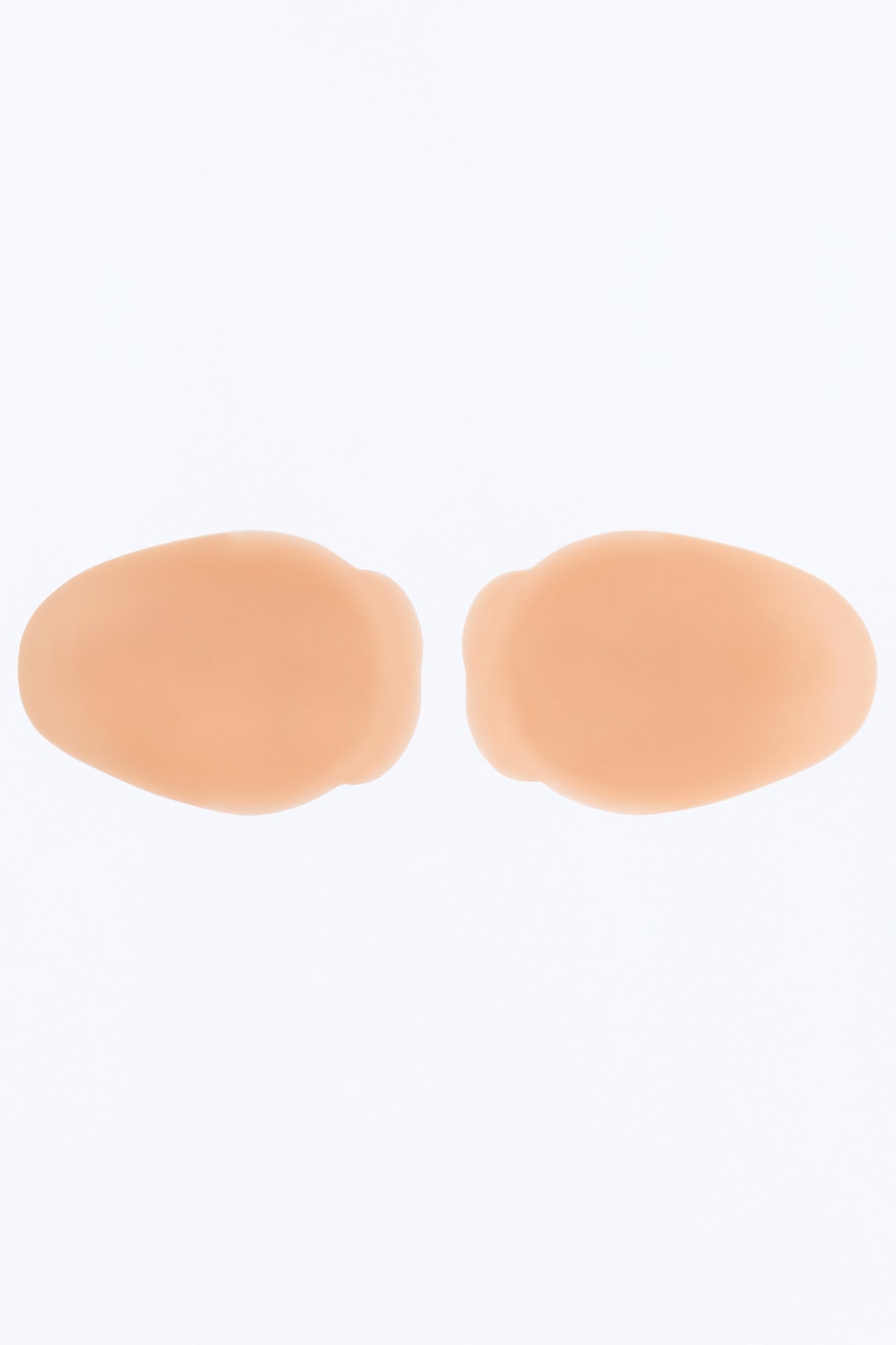 Smooth Nipple Cover Silicone Bra Pasties - LightBrown image 1
