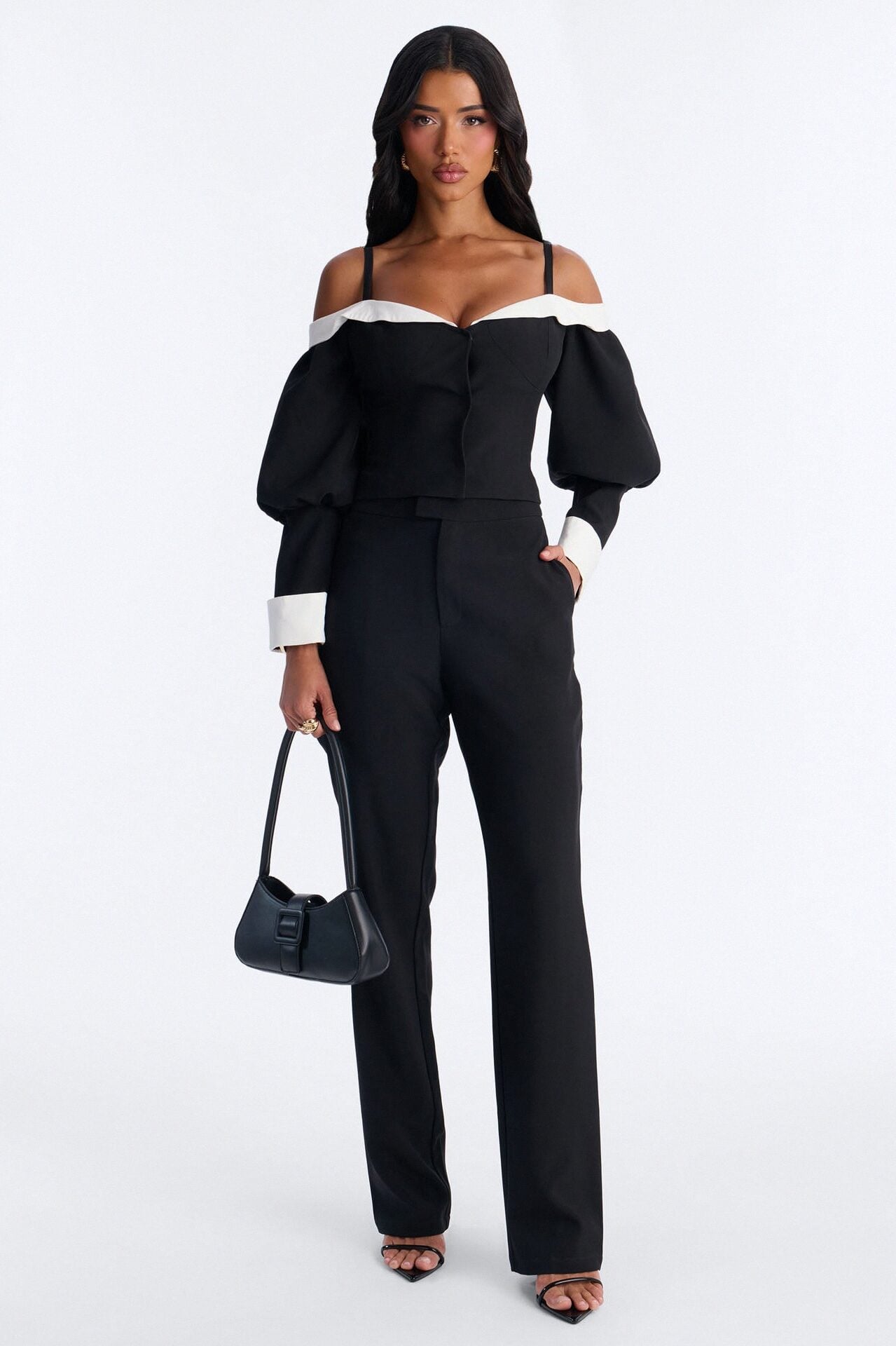 Full Bloom Trousers - Black image 1