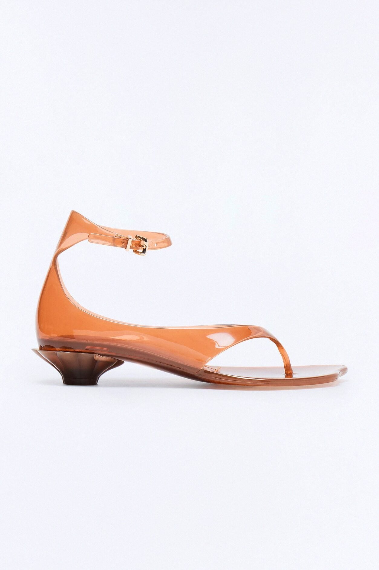 Jorrie Jelly Ankle Strap Sandals - Brown image 1