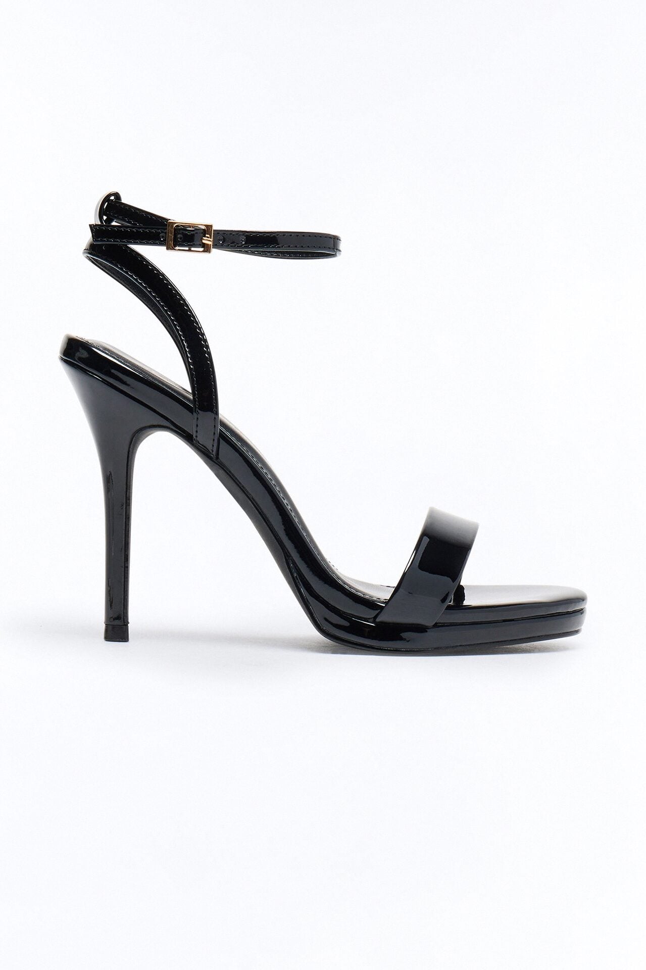 Anzie Patent Stiletto Heels - Black image 1