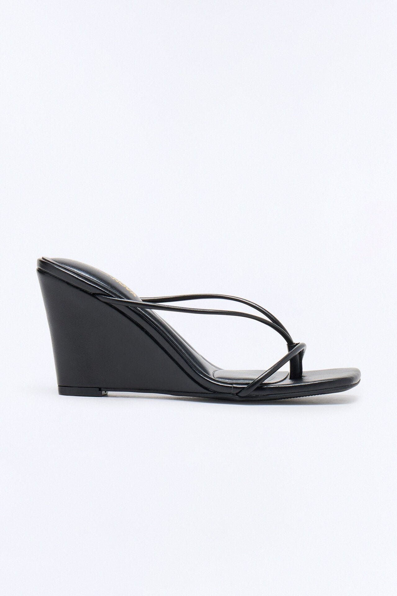Kellie Thong Wedges - Black image 1
