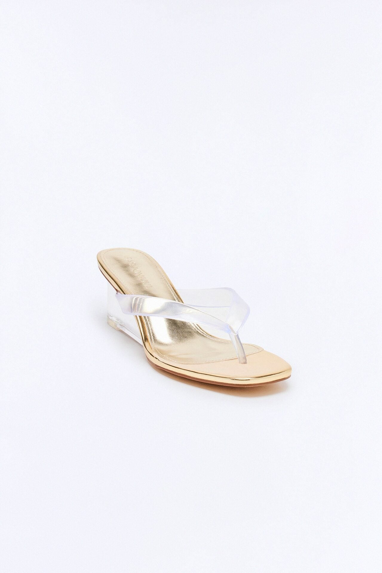 Spree Thong Wedges - Gold image 1