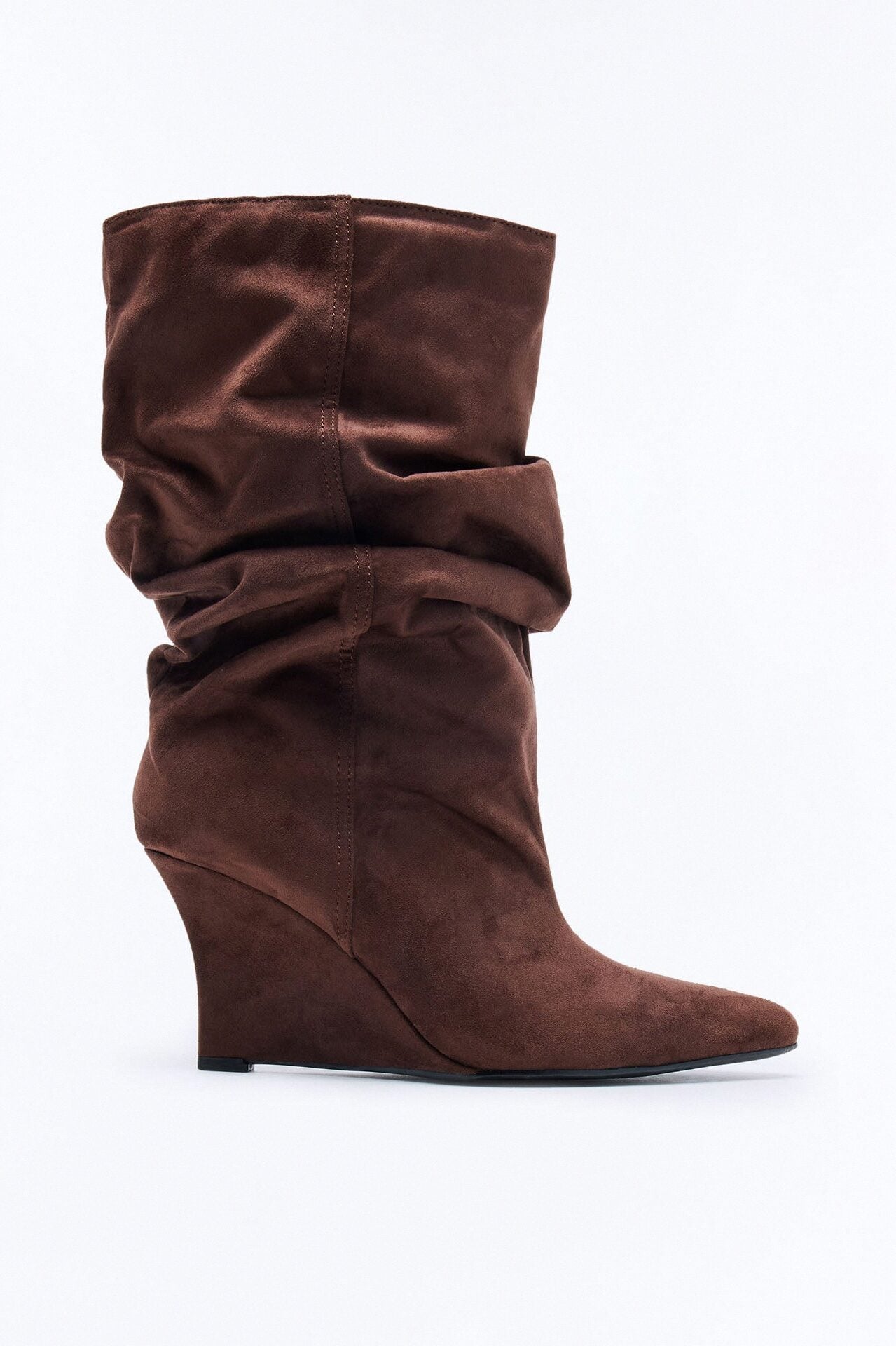 Brynn Slouch Booties - Chocolate image 1