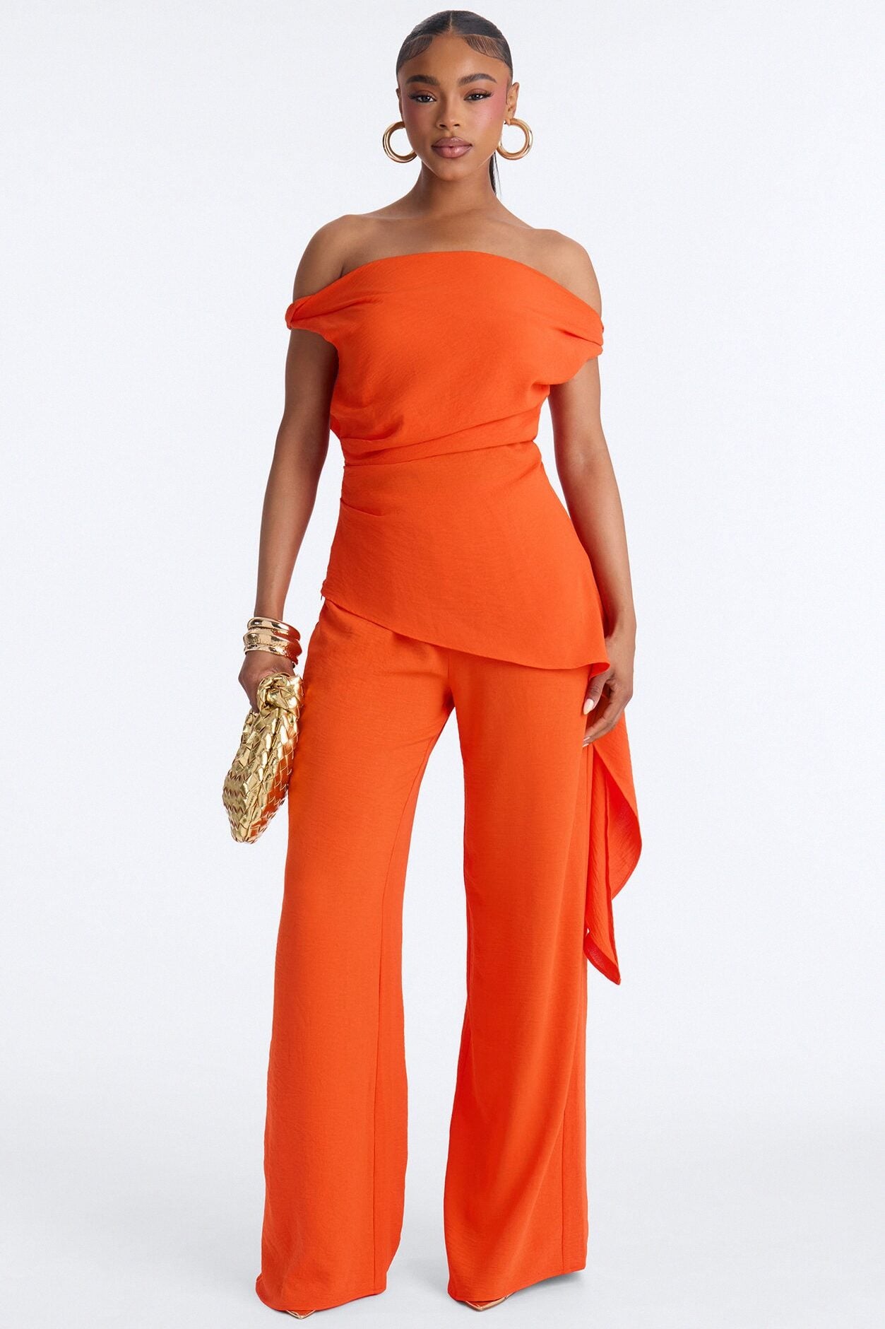 Laguna Veda 3 Piece Pant Set - Orange image 1