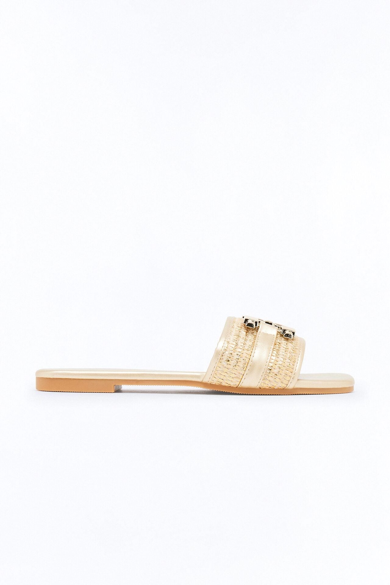 Sunday Strolls Flat Sandals - Gold image 1