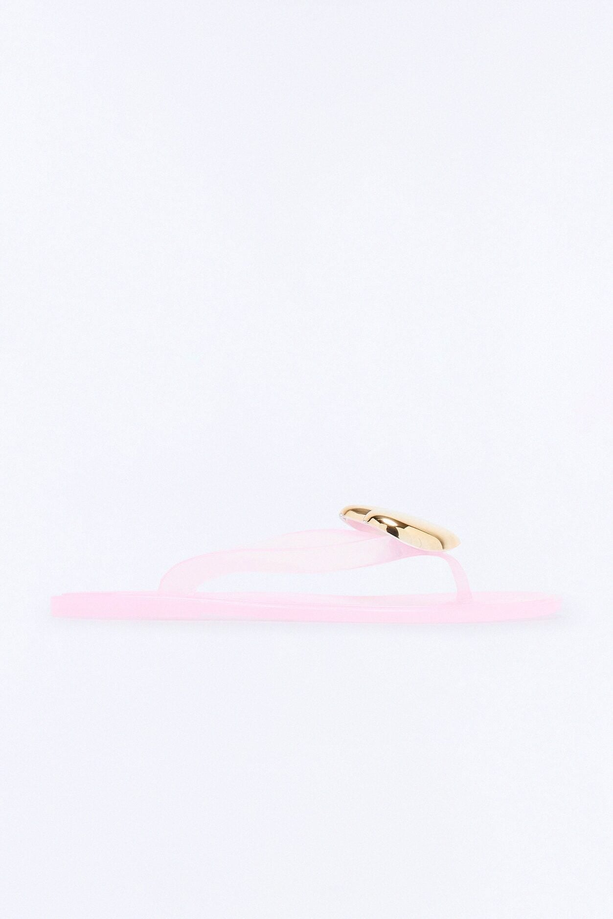 Jenna Heart Flip Flops - Pink image 1