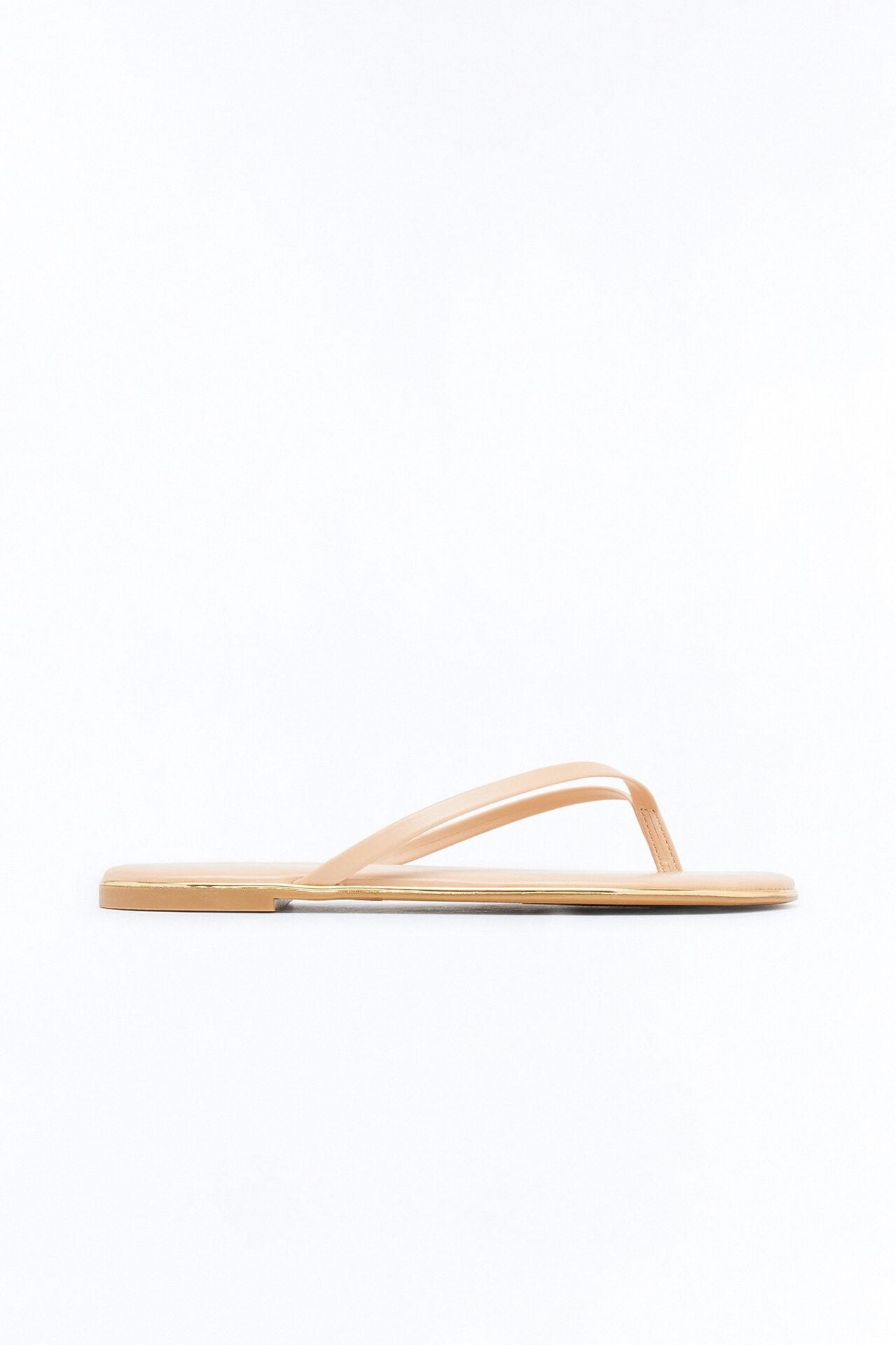 Mimi Flip Flops - Nude image 1