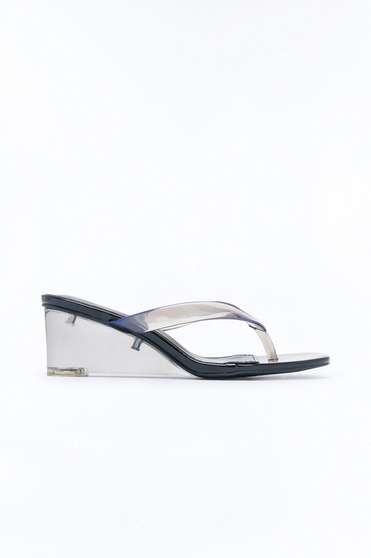 Spree Thong Wedges - Black image 1