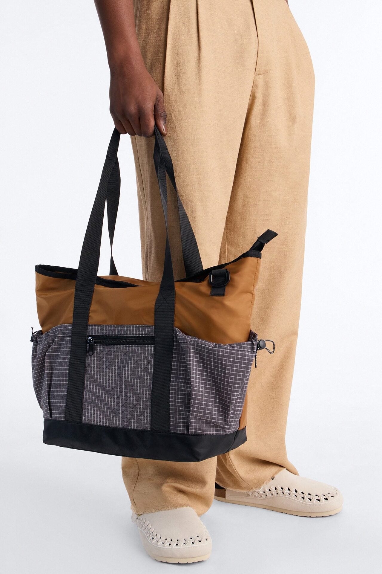 Dual Tone Utility Bag - Orange/combo image 1
