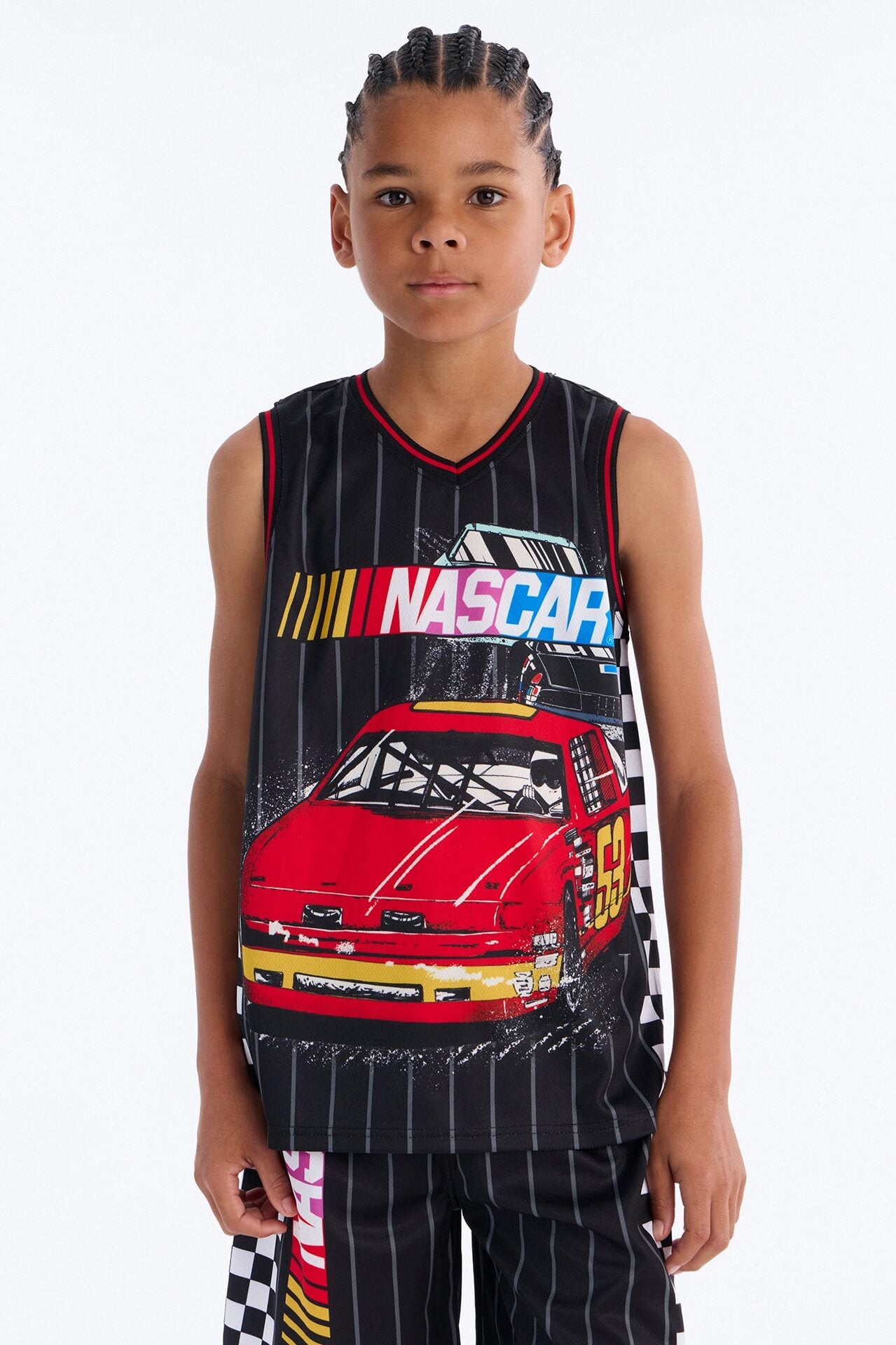 Mini Nascar Short Set - Black image 1