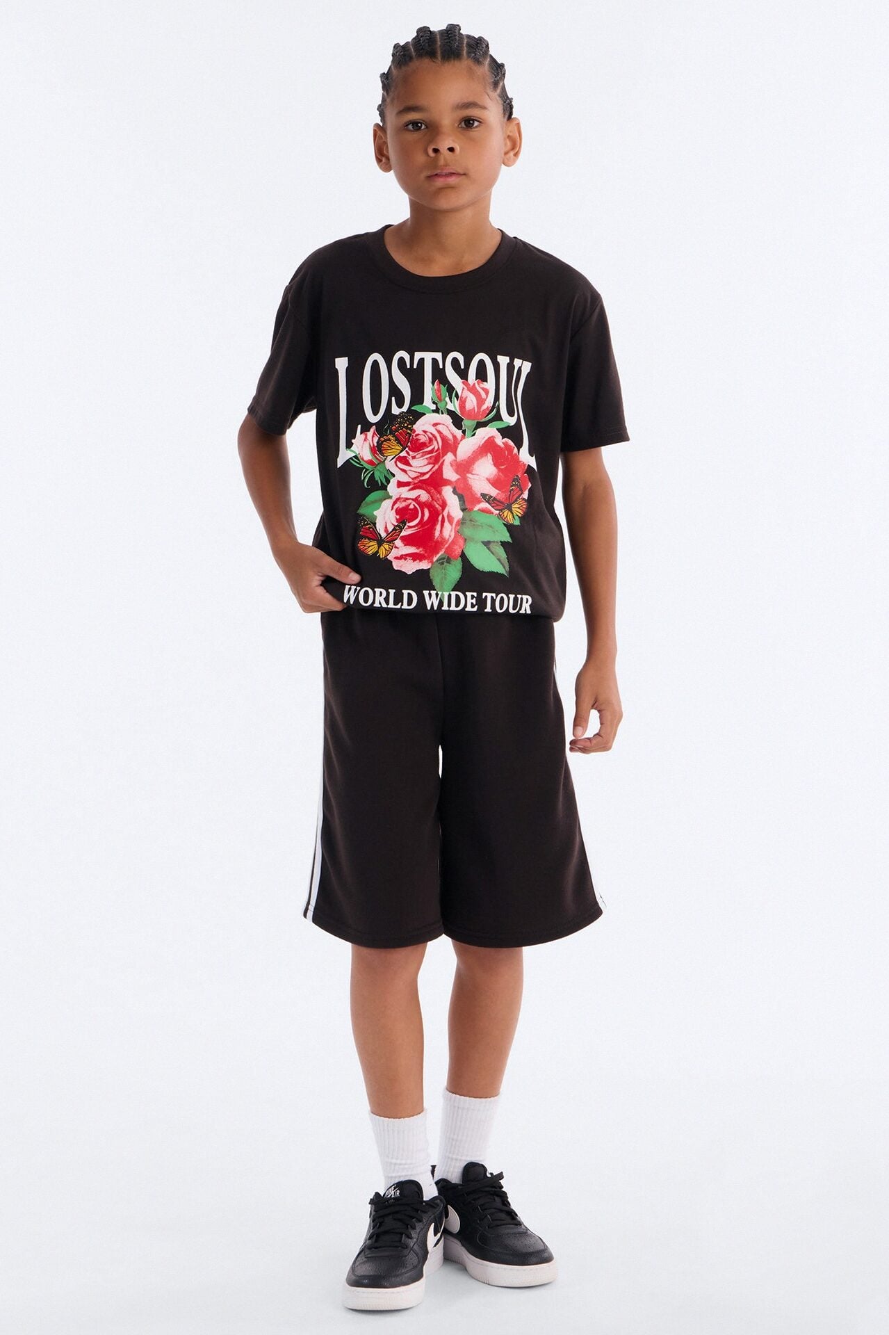 Mini Lost Soul World Wide Tour Short Set - Black image 1