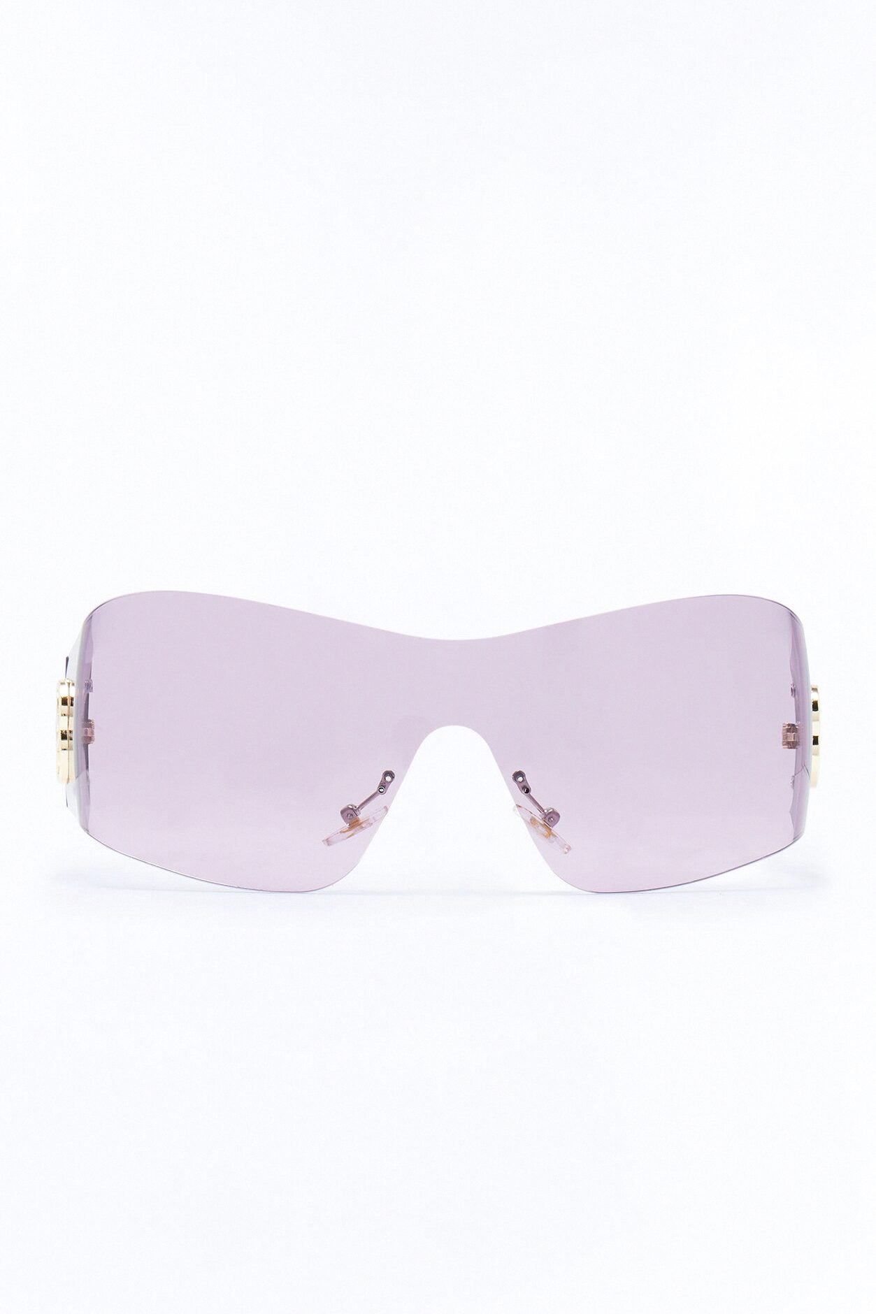 Hot Shot Shield Sunglasses - Purple image 1