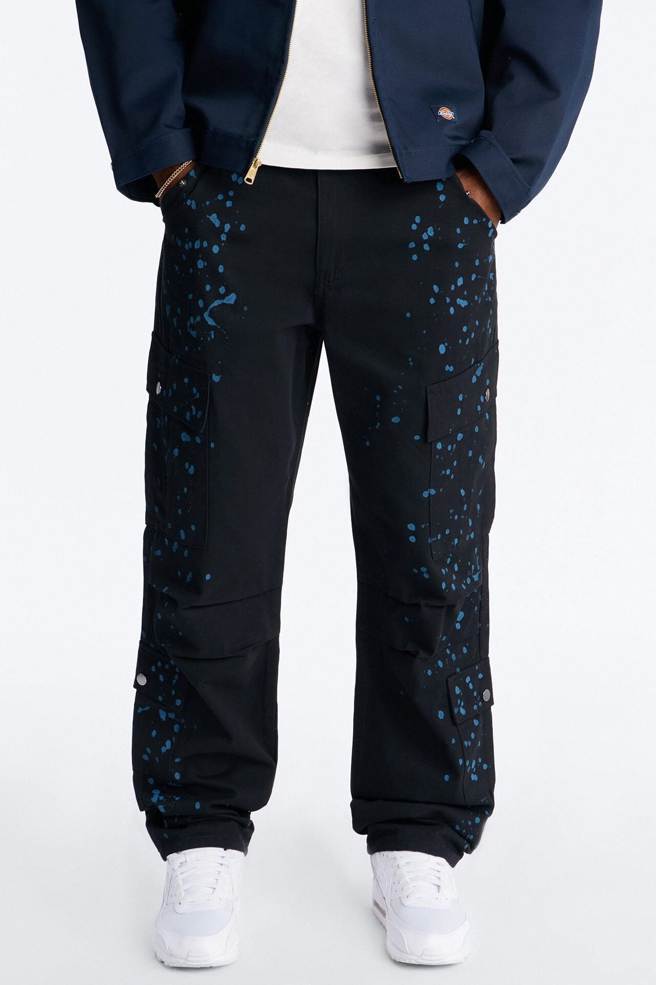 Straight New Age Canvas Pant - Black image 1