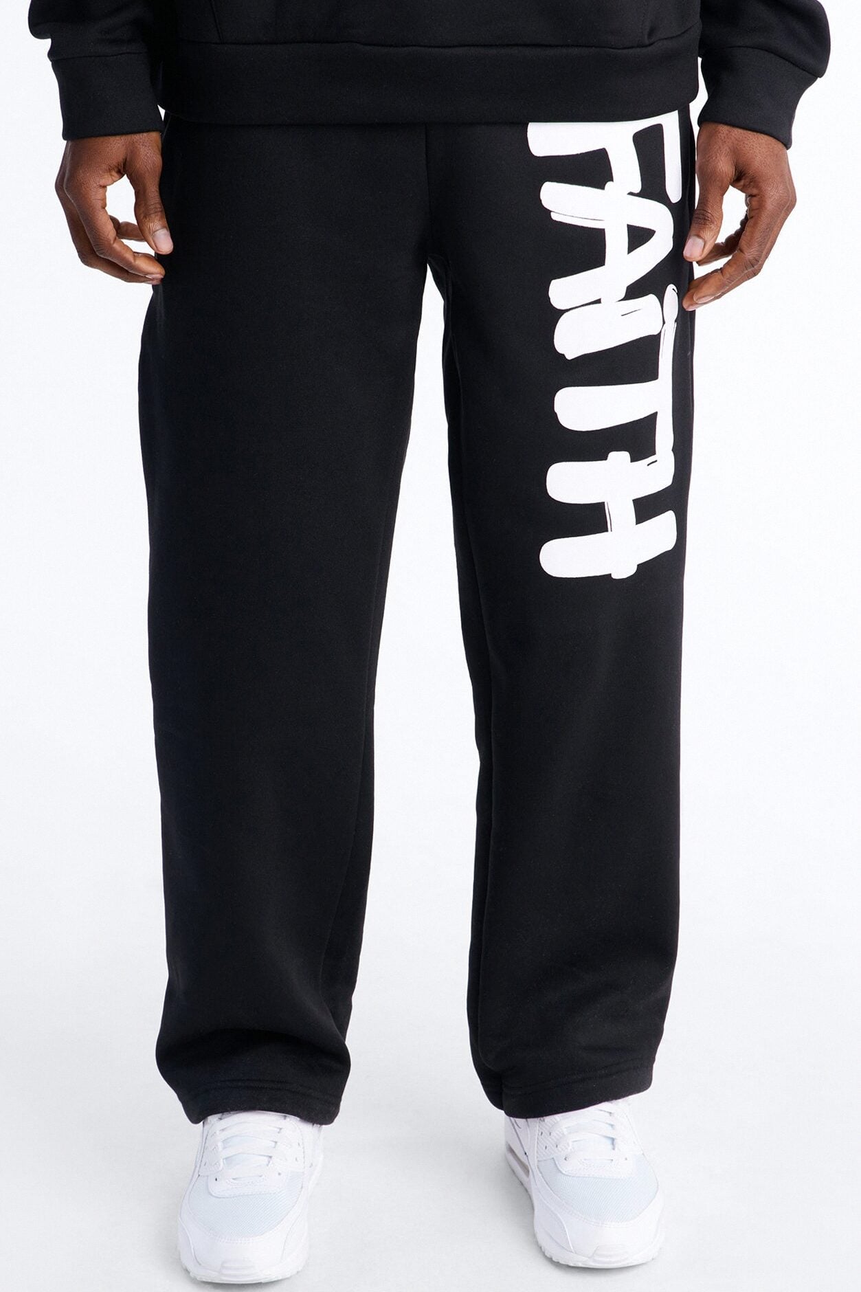 Find Your Faith Sweatpants - Black image 1