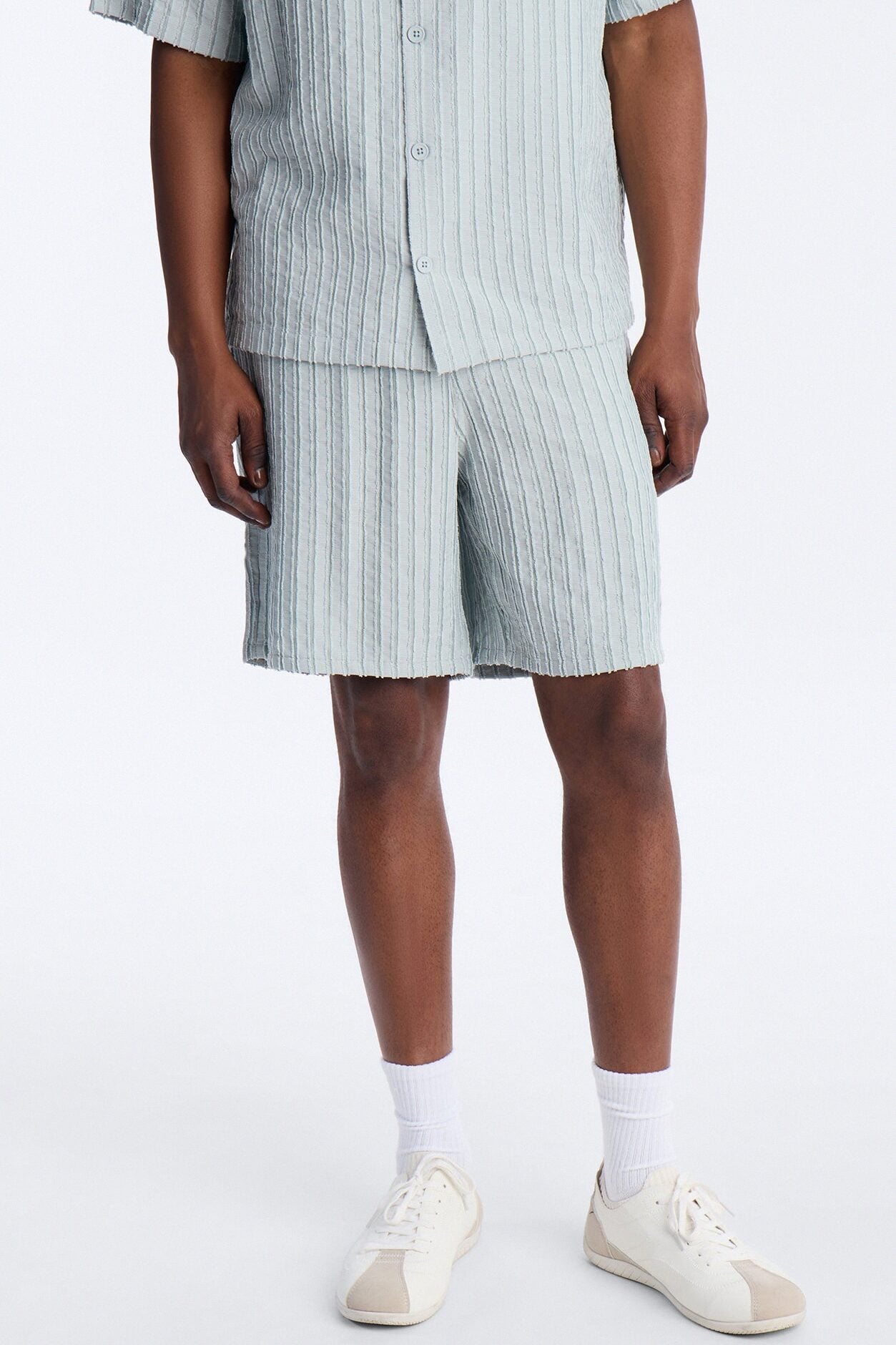Relaxed Aegean Pleat Short - Sage image 1