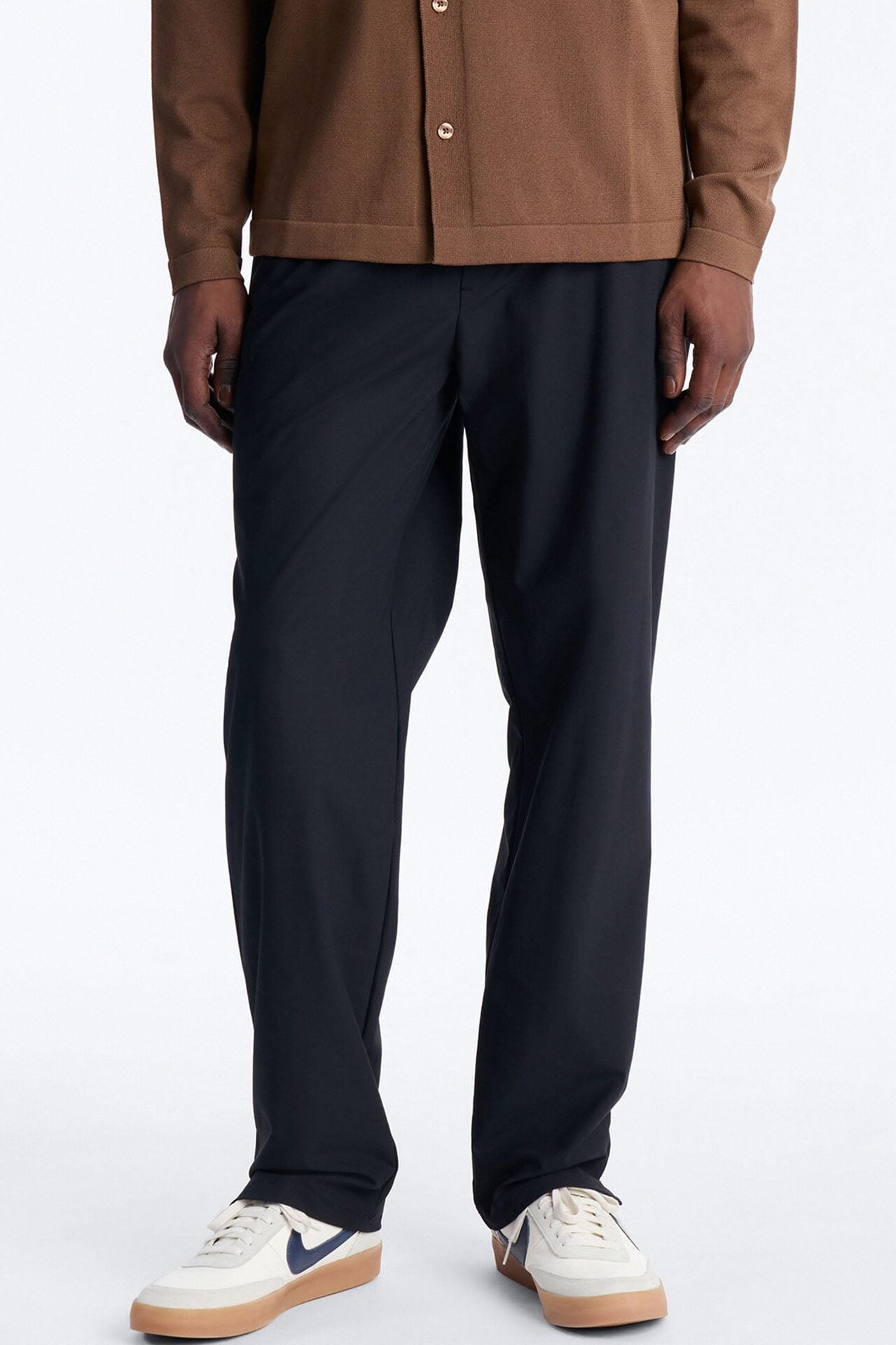 Slim Axis Slit Pant - Black image 1