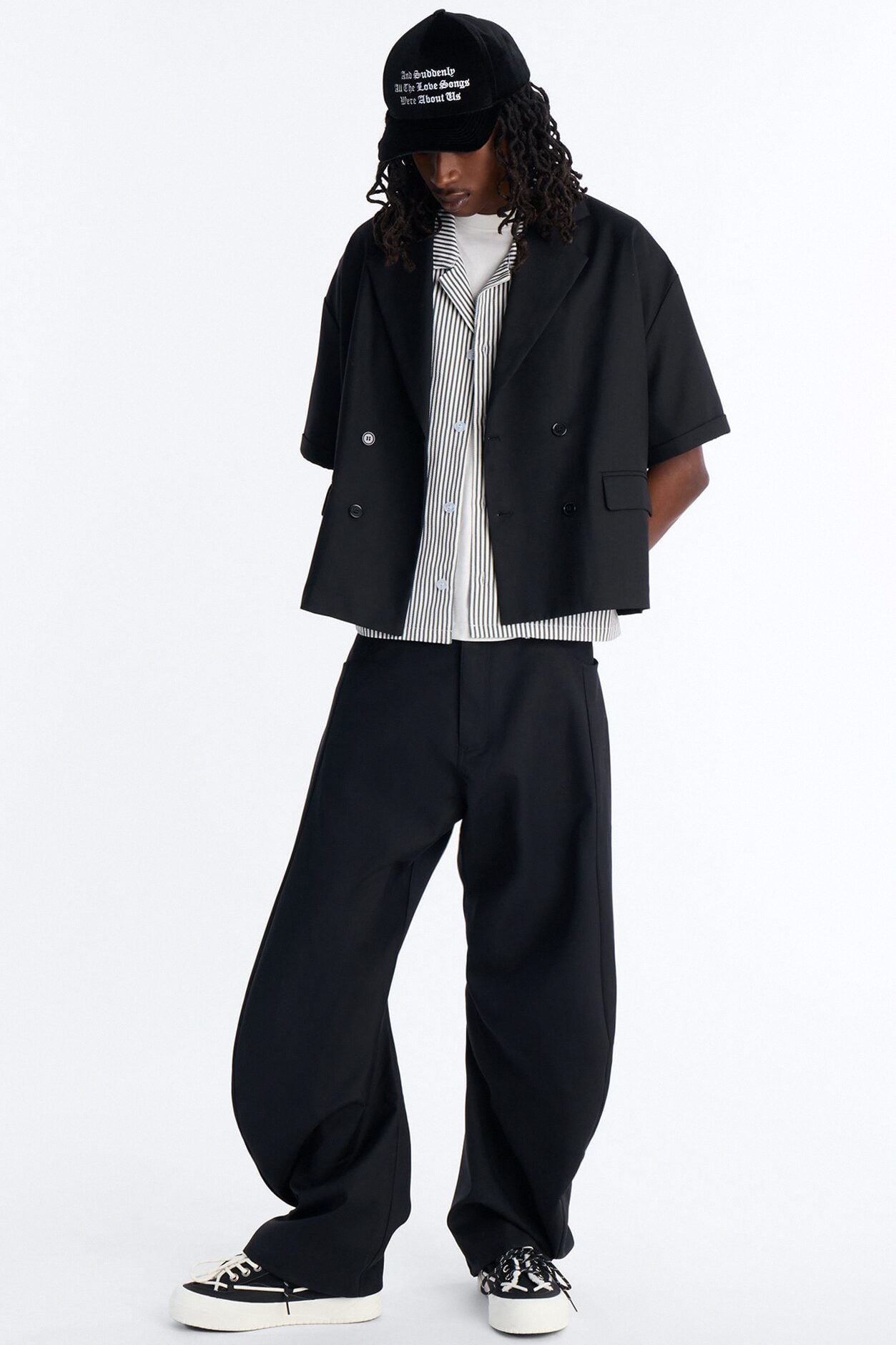Baggy Icon Quad Trouser - Black image 1