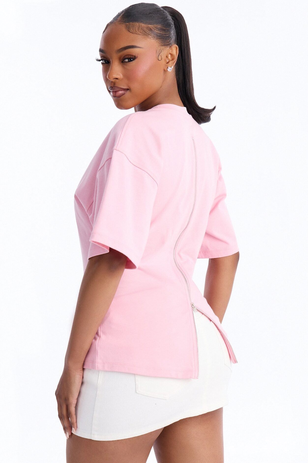 Jayden Fitted T-Shirt - Pink image 1