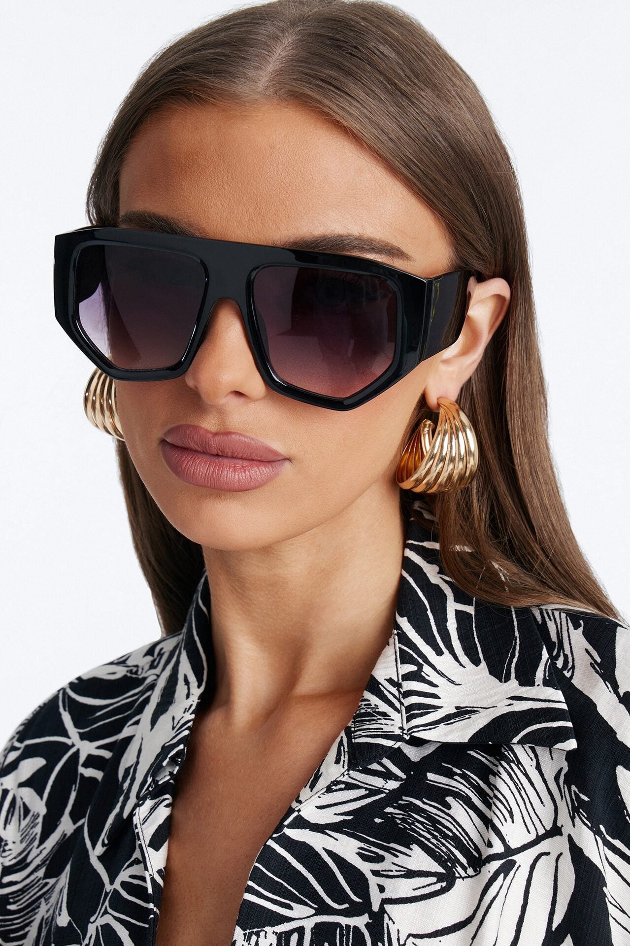 Nightfall Sunglasses - Black/Purple image 1