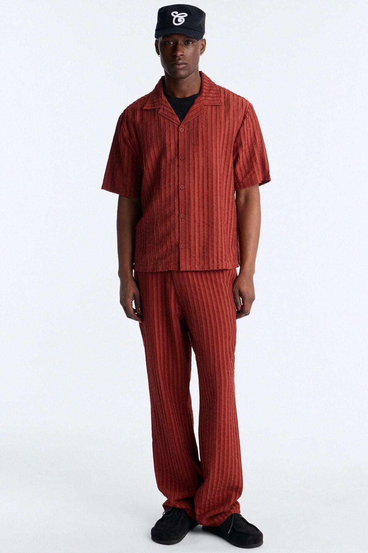 Straight Flare Aegean Pant - Rust image 1