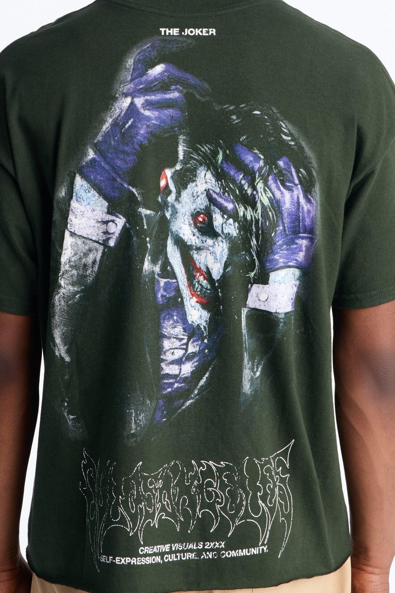 The Joker Beautiful Chaos Boxy Short Sleeve Tee - Green image 1