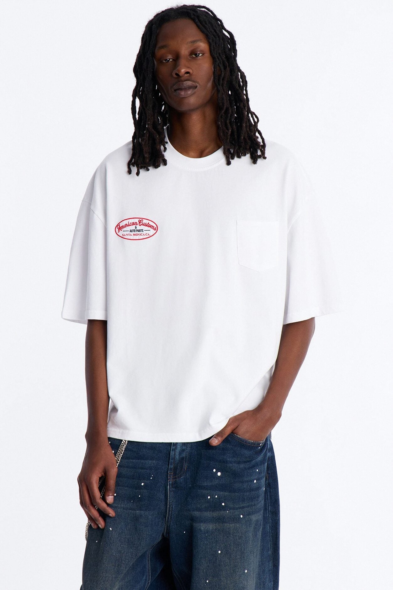Boxy Gas Station Boxy Tee - White image 1