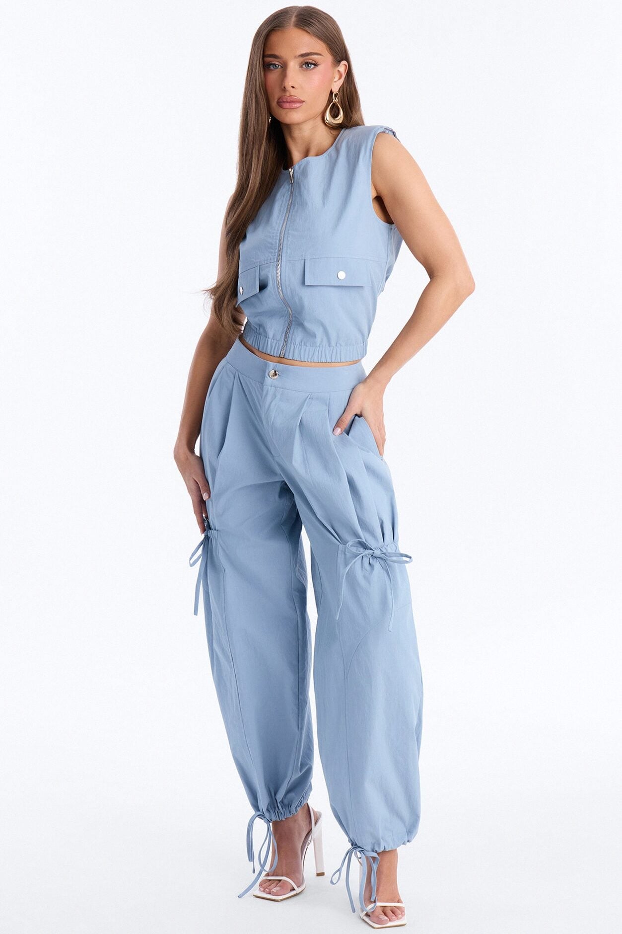 Delia Jogger Pant Set - Blue image 1