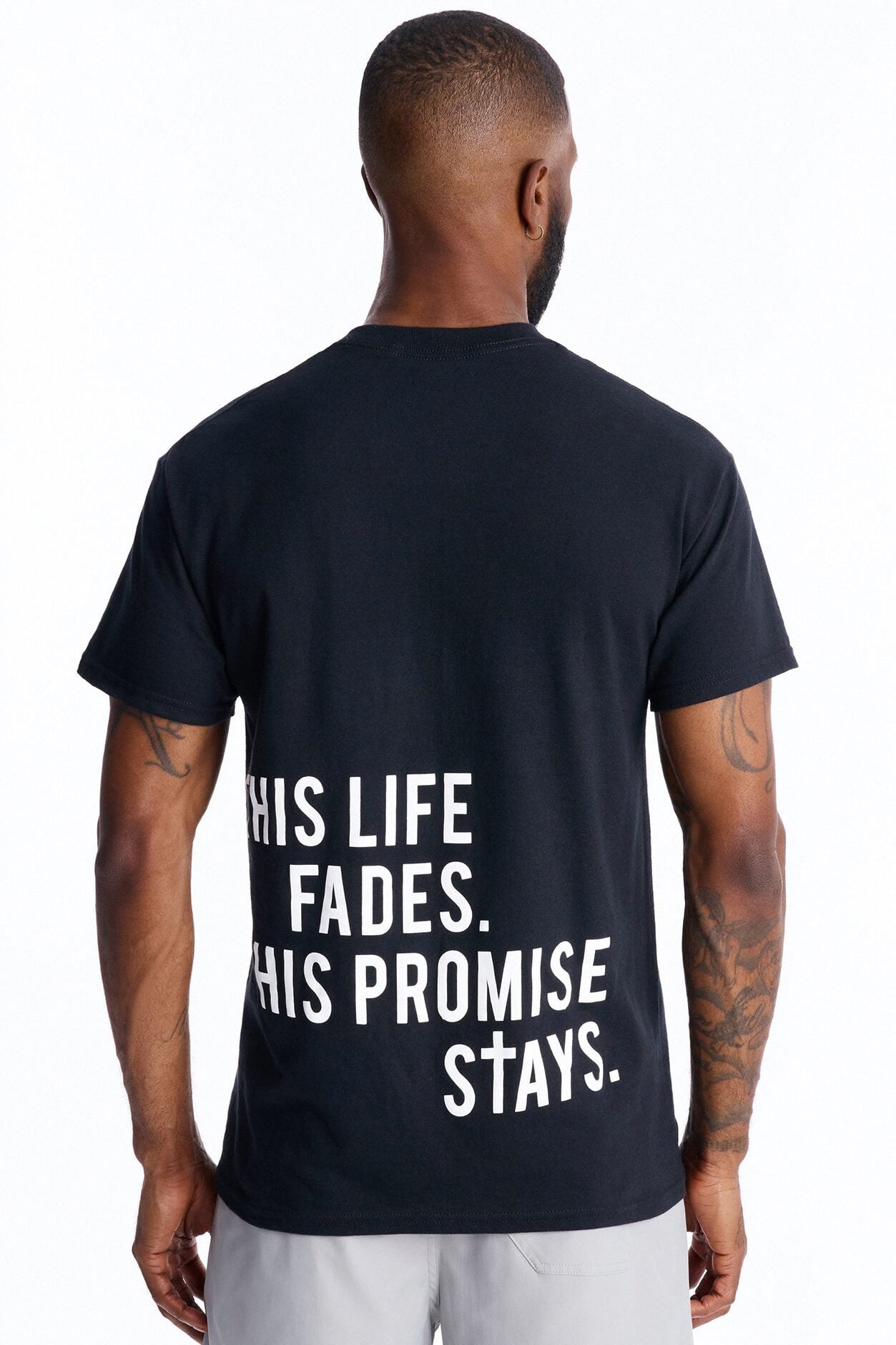 Jesus Saves Repent Short Sleeve Tee - Black image 1