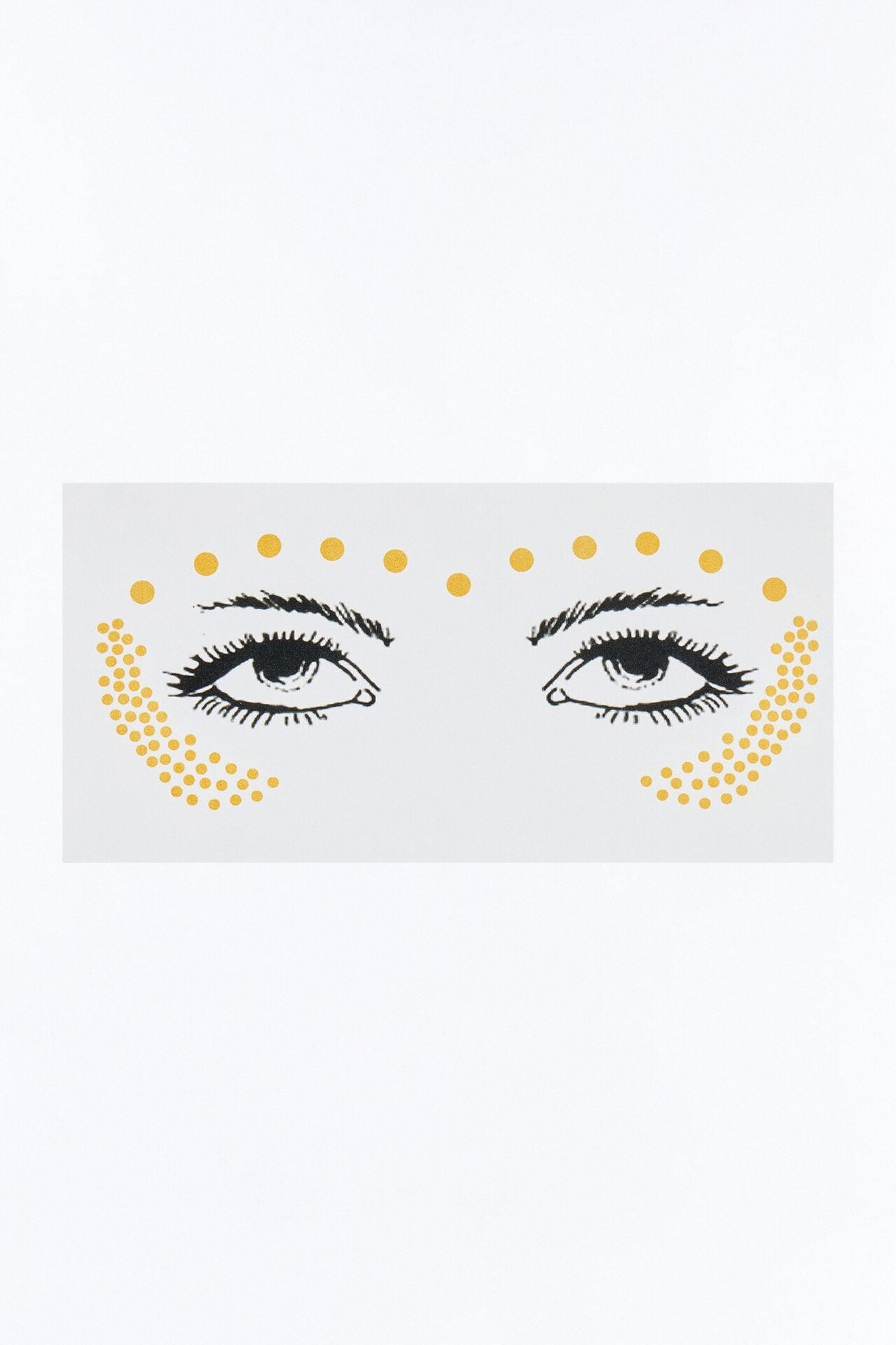 Shining Freckles Face Stickers - Gold image 1