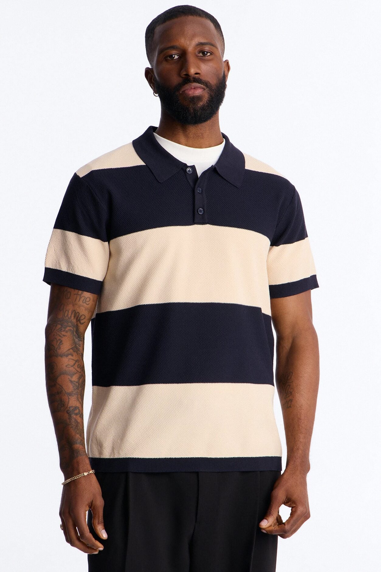 Dapper Dean Polo - Navy image 1