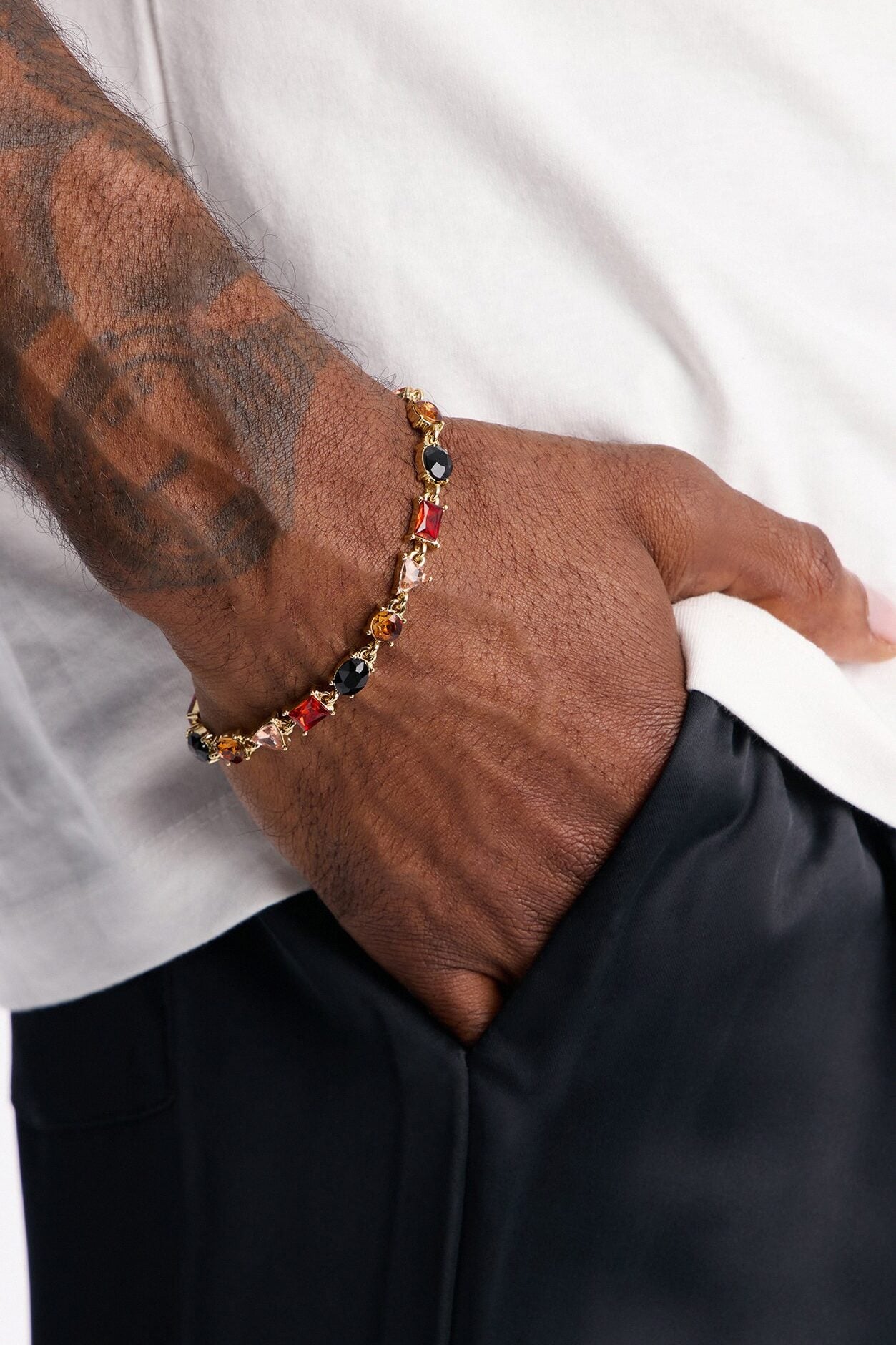 Crimson Fever Bracelet - Gold image 1