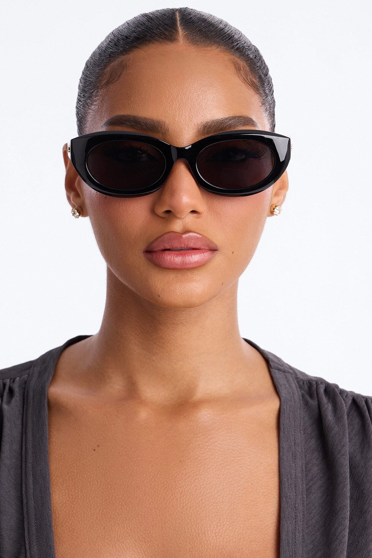 Gloss Gal Sunglasses - Black image 1
