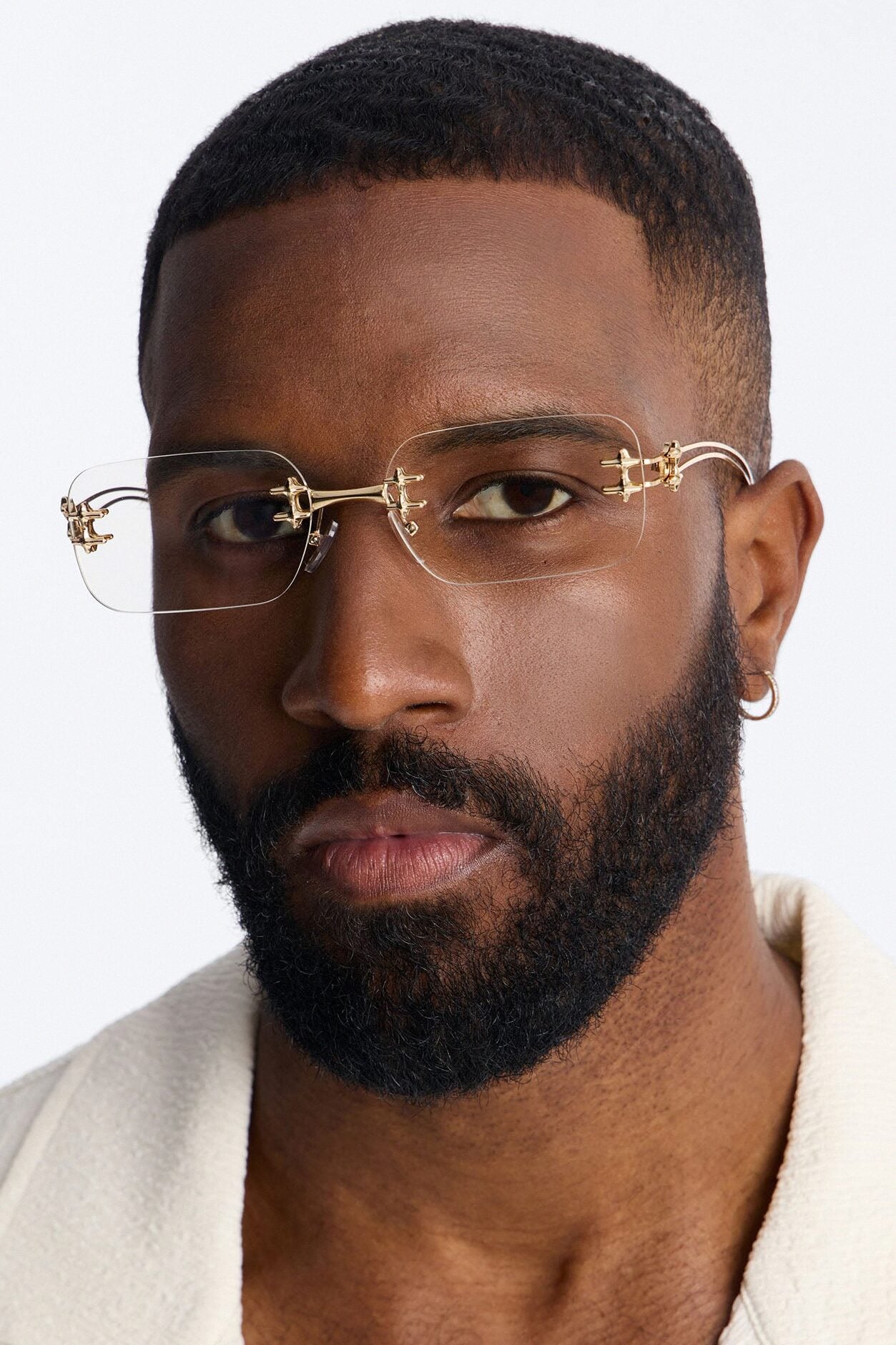 Starlight Rays Sunglasses - Gold/Clear image 1