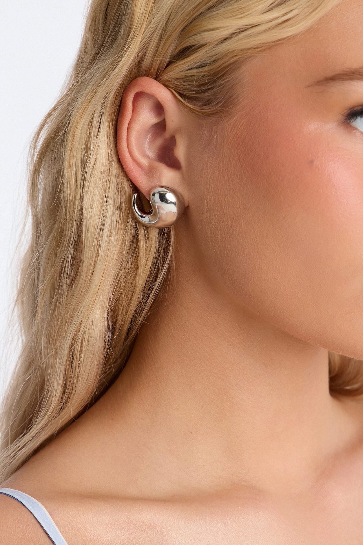 Head In The Clouds Earrings - Silver image 1