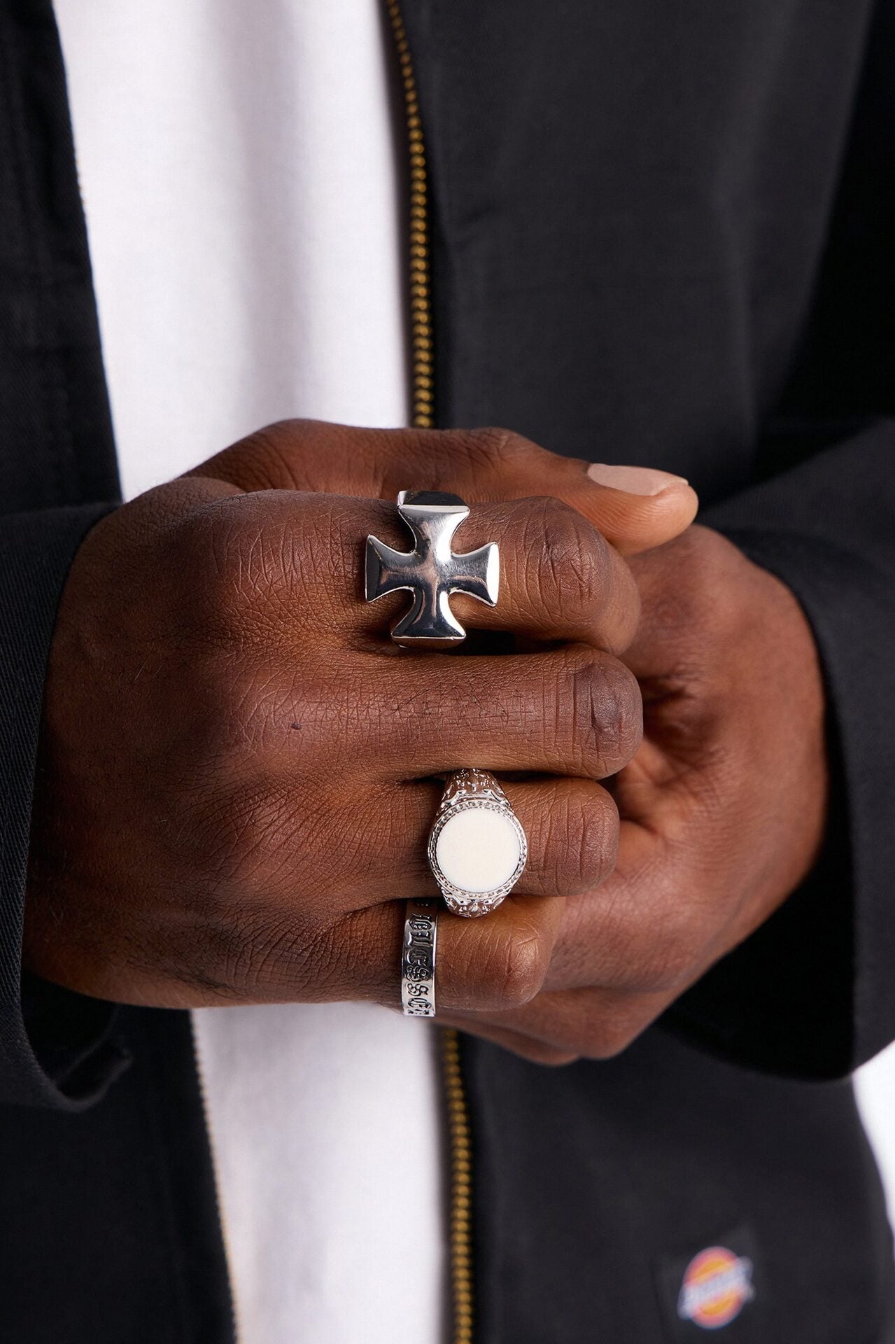 Saint Revolution Multi Size Ring Set - Silver image 1