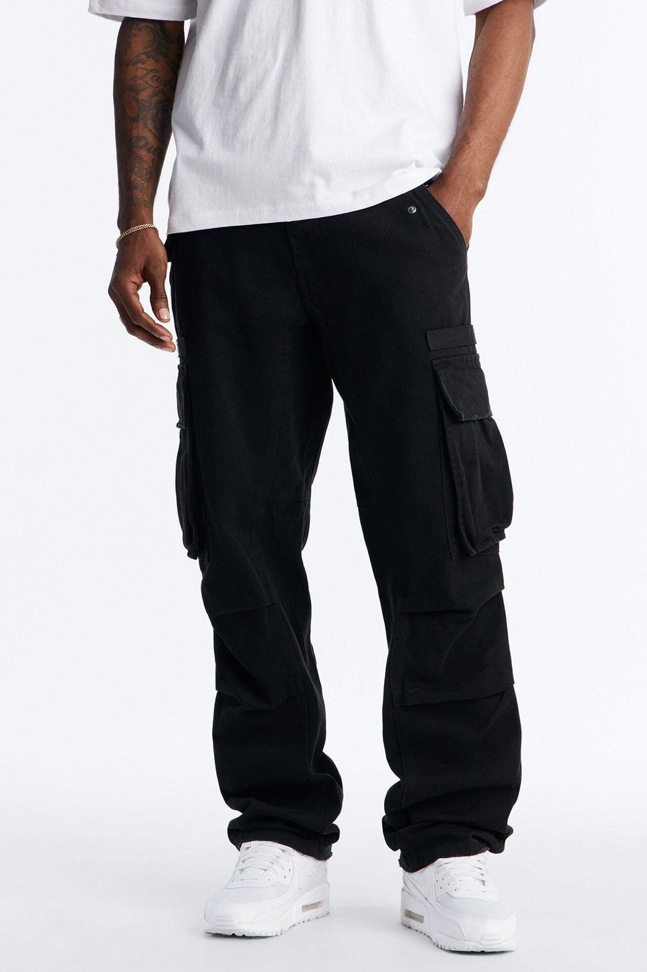 Straight Carter Point Utility Pant - Black image 1