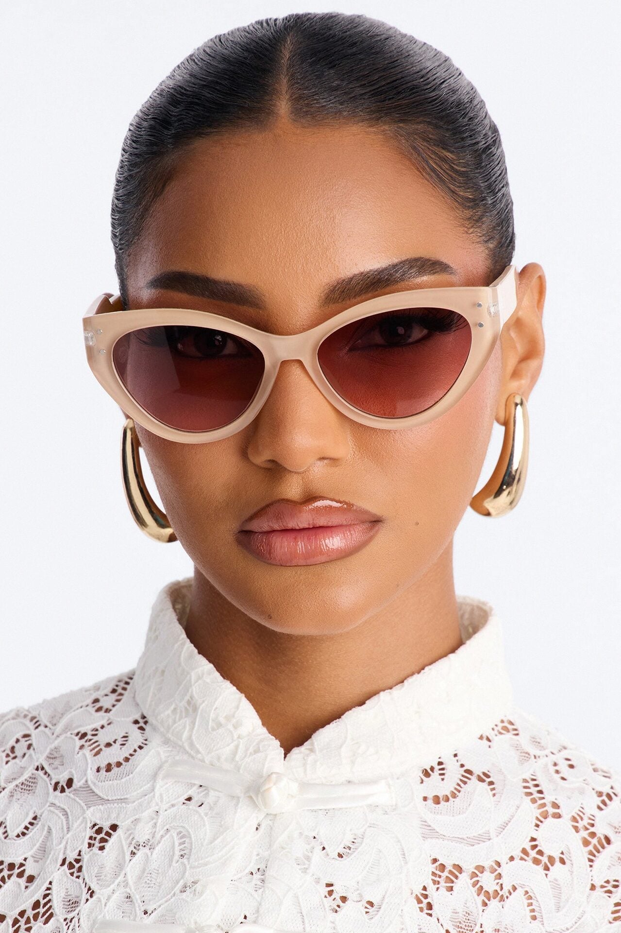 Cloud Nine Sunglasses - Nude image 1