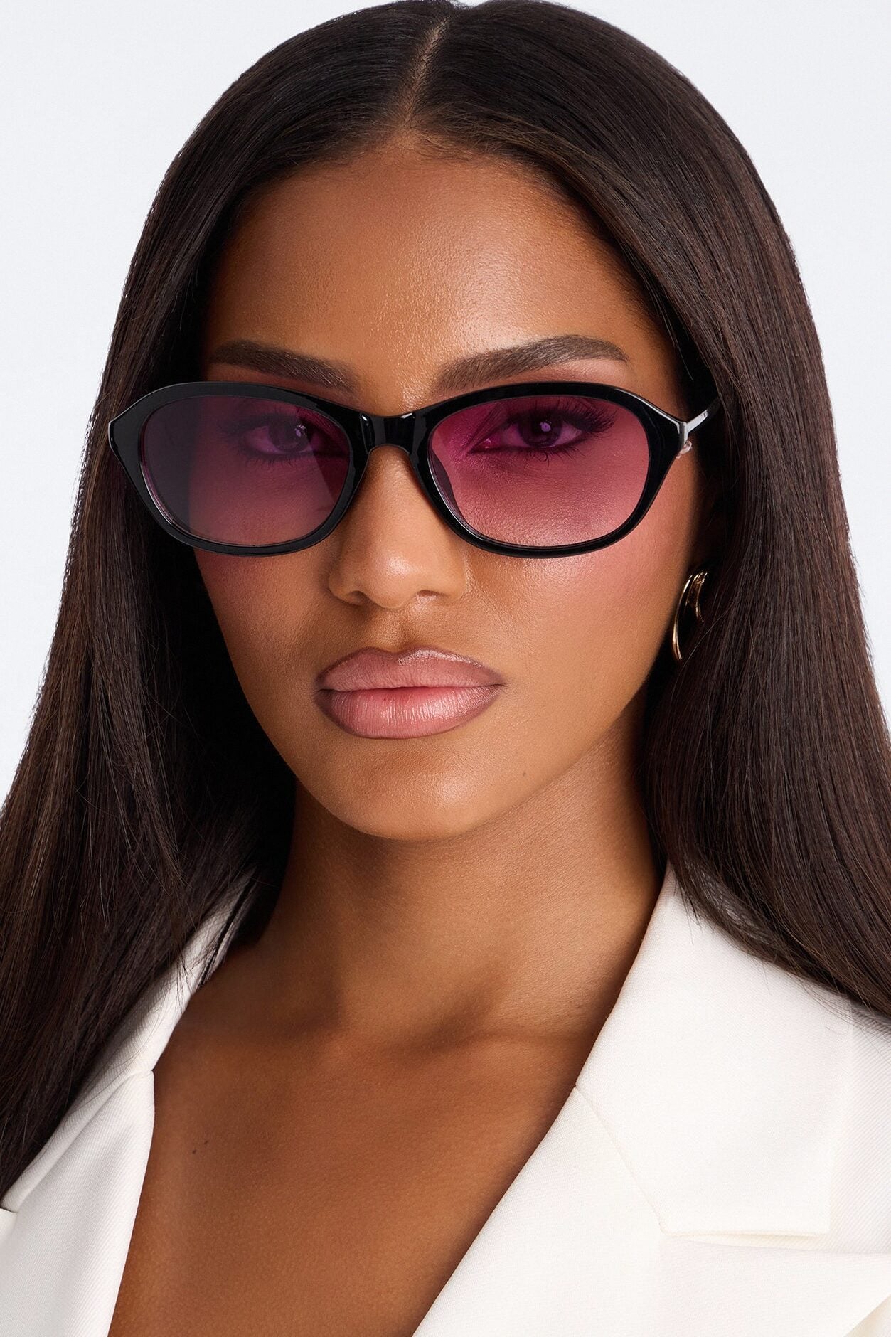 Vacay Vision Sunglasses - Black/Purple image 1