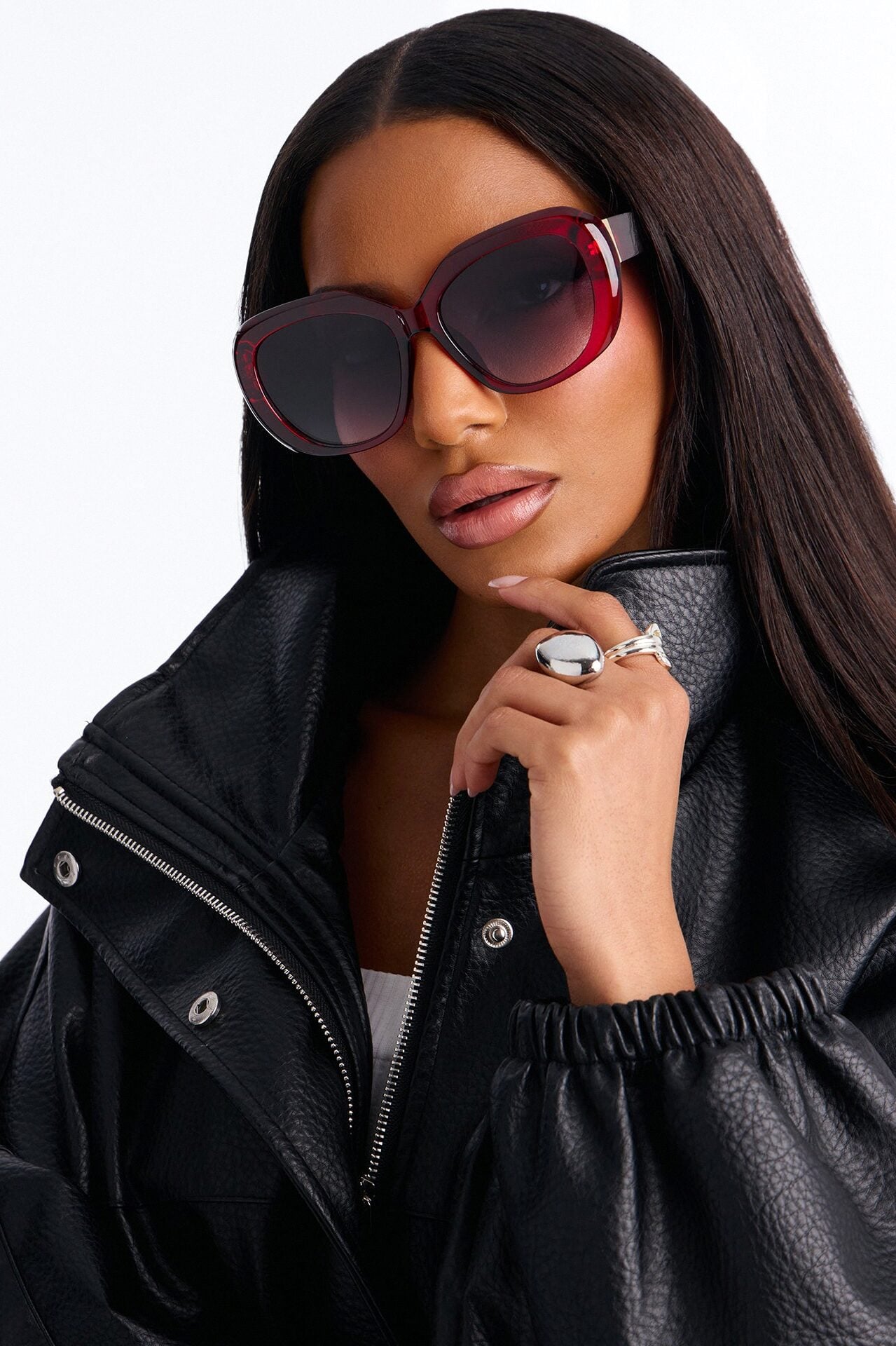 Coco Breeze Sunglasses - Red image 1