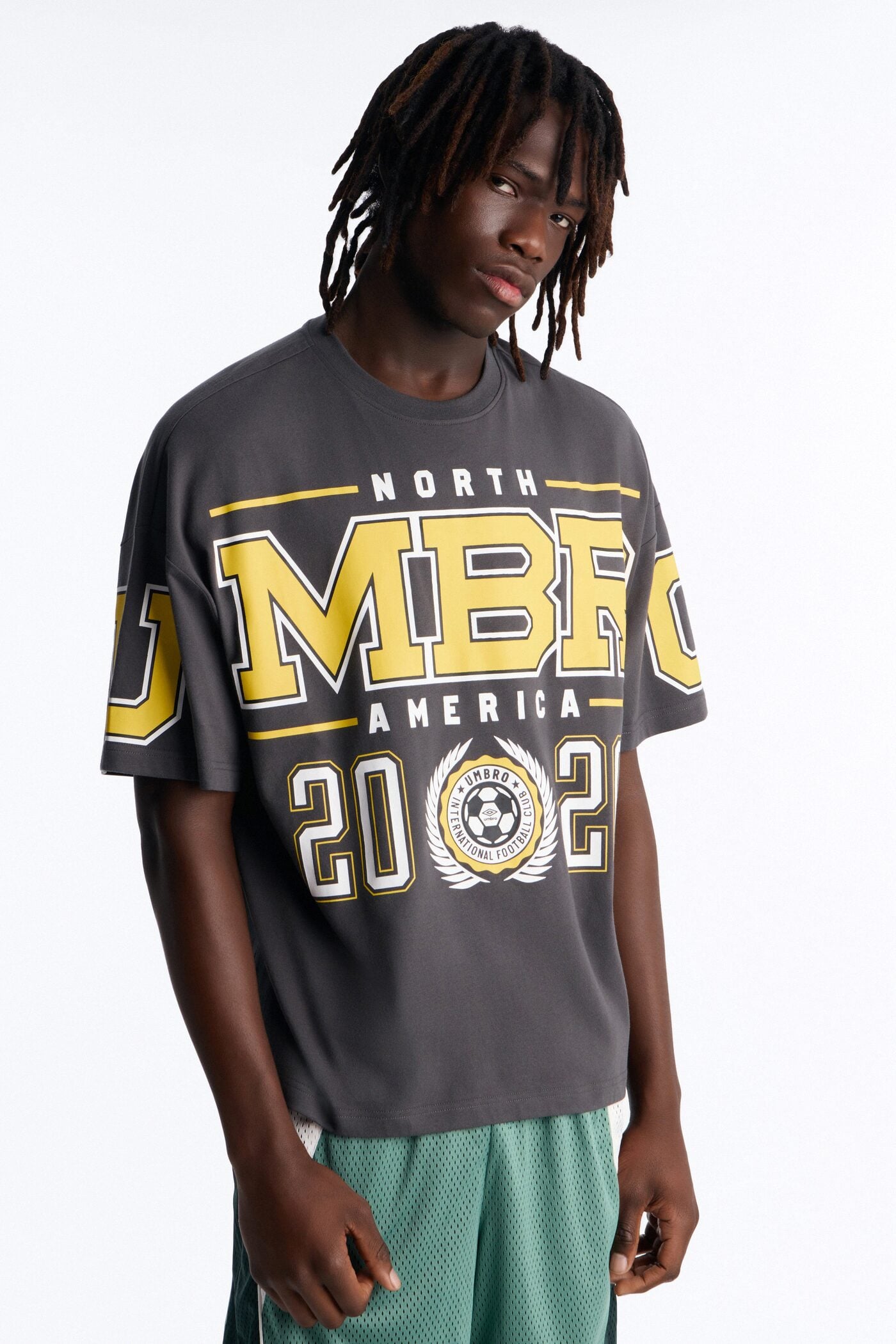 Umbro North America Soccer 2026 Short Sleeve Tee - Black image 1