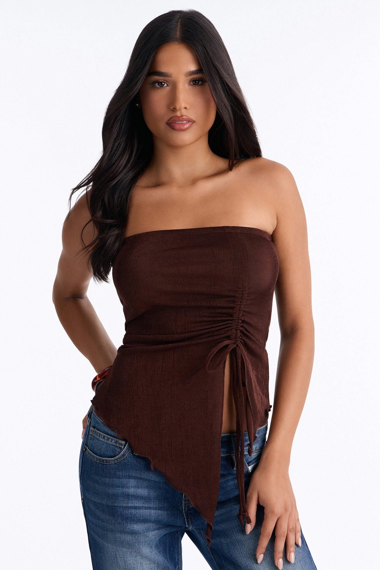 Bria Top - Chocolate image 1